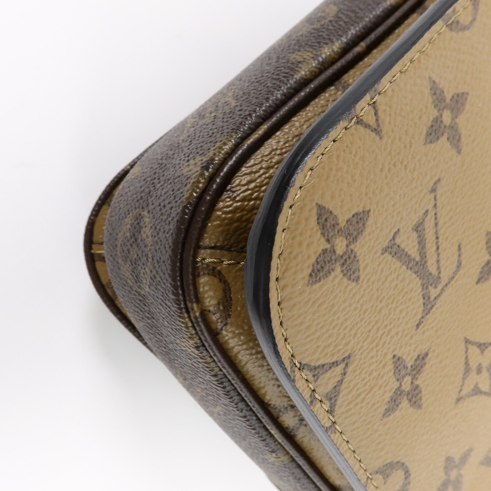 LOUIS VUITTON Monogram Reverse Pochette Metis手挽肩背兩用袋