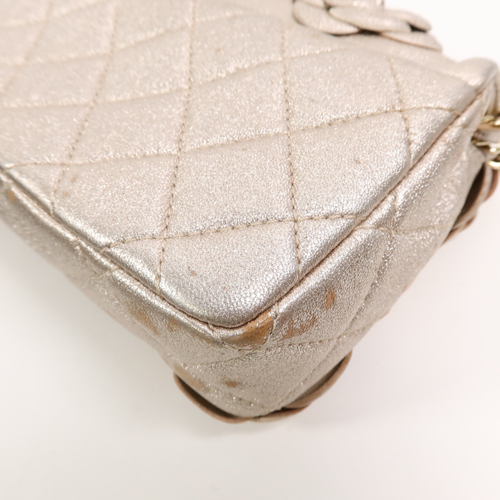 CHANEL 牛皮皮革Shoulder Chain Bag鏈帶肩背袋
