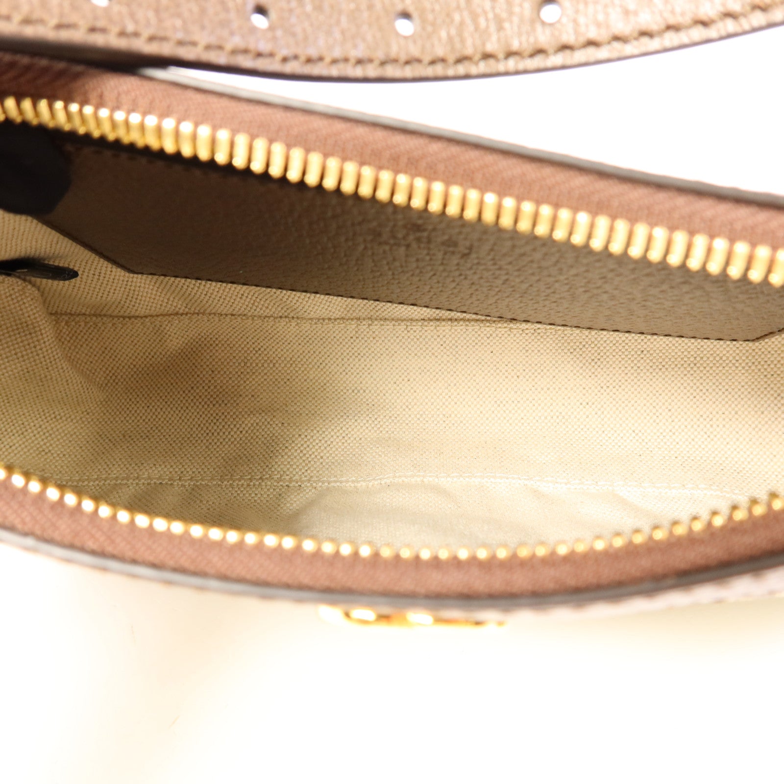 GUCCI 塗層帆布GG Supreme Ophidia Handbag金扣手挽袋