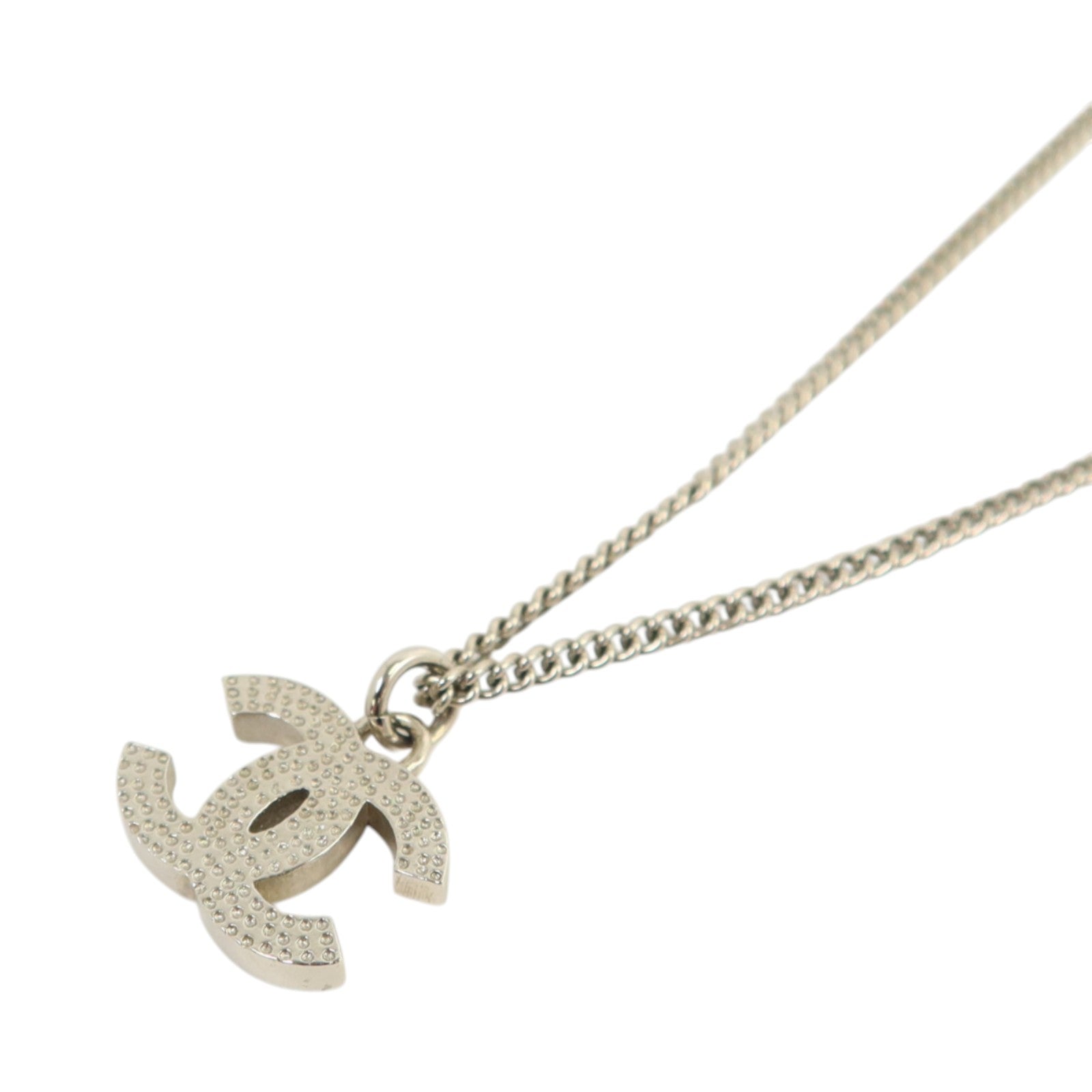 CHANEL 金屬CC Logo Necklace項鏈
