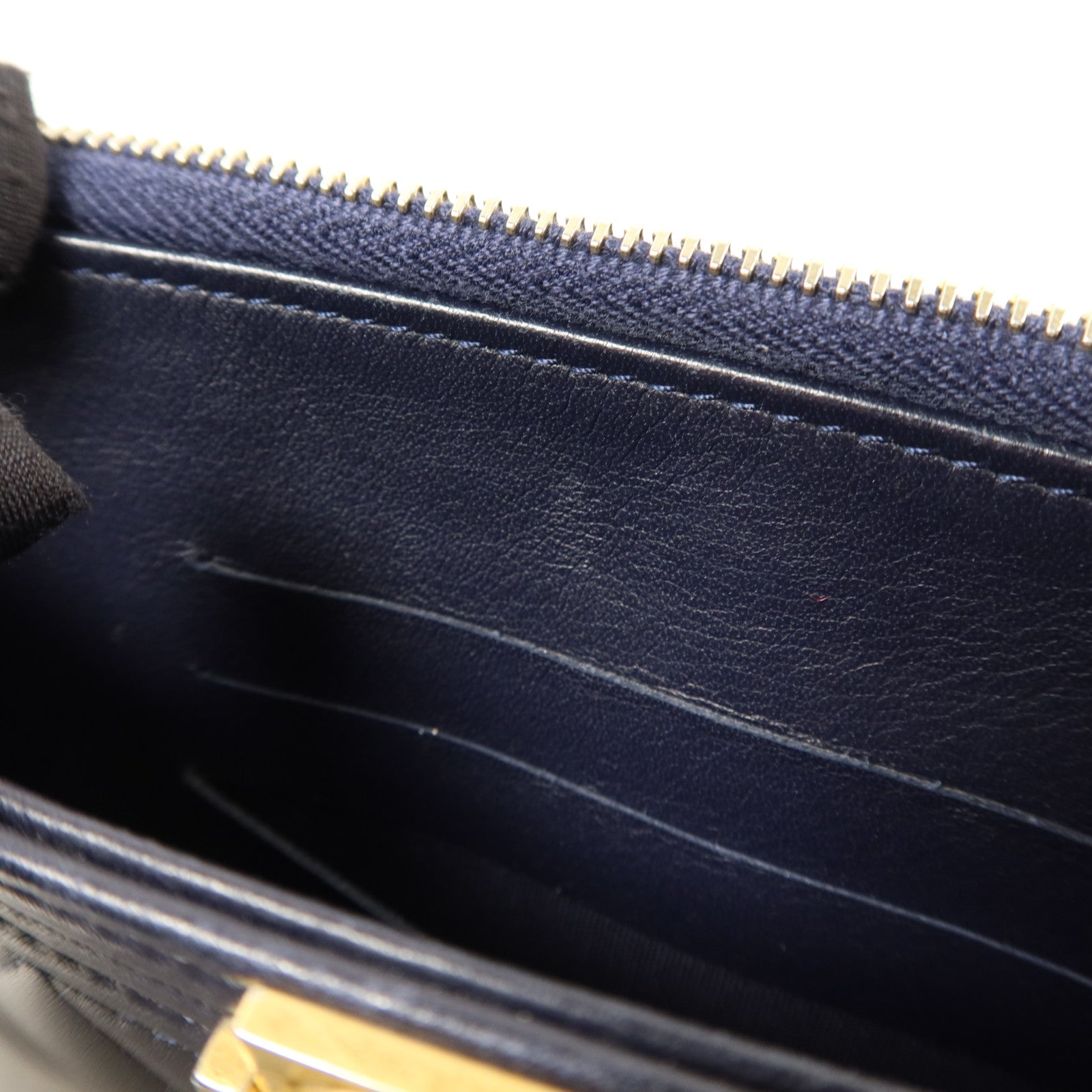 CHANEL 羊皮皮革Boy Zipper Long Wallet長錢包