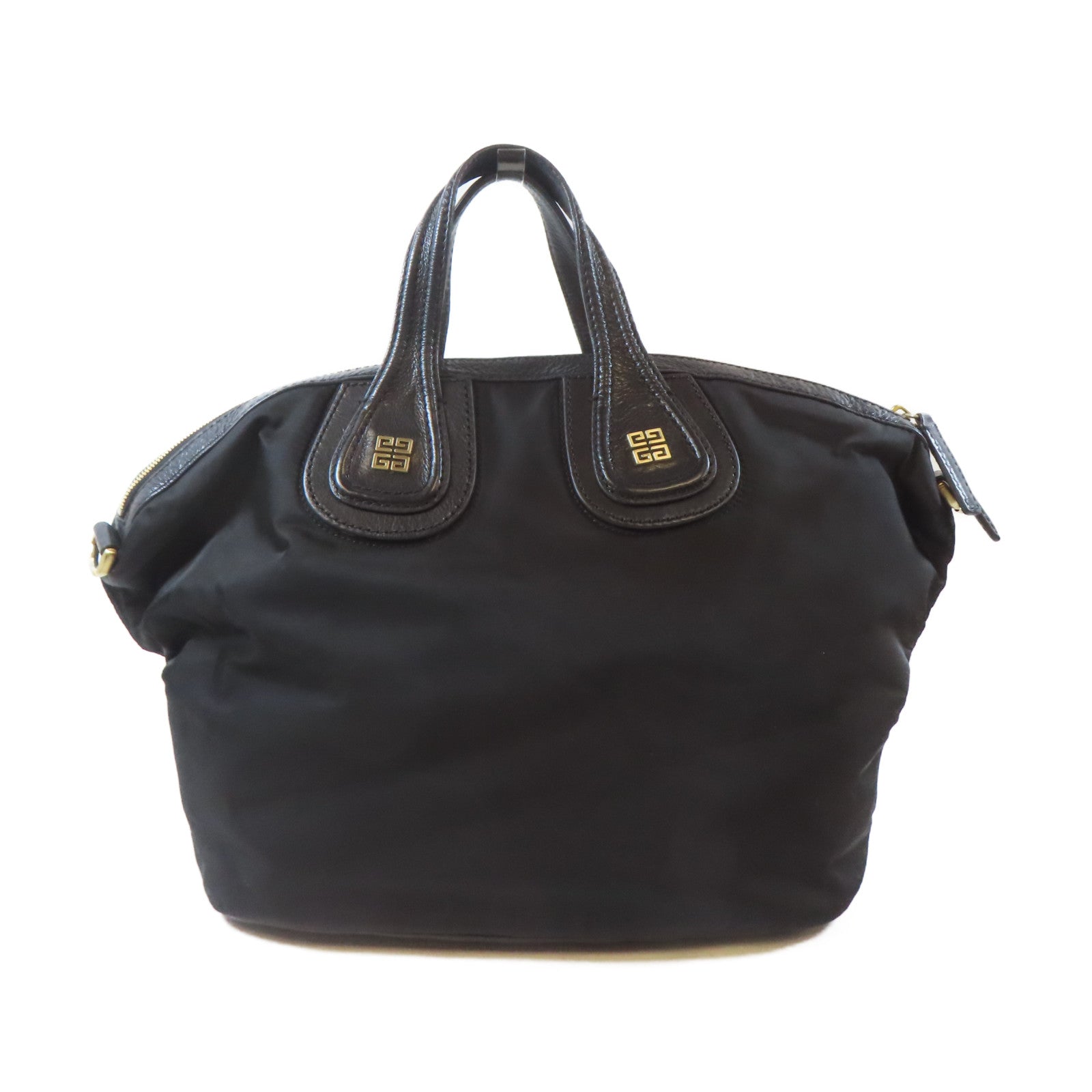 GIVENCHY 【激減優惠】尼龍Nightingale Studded Bag金扣手挽肩背兩用袋黑色