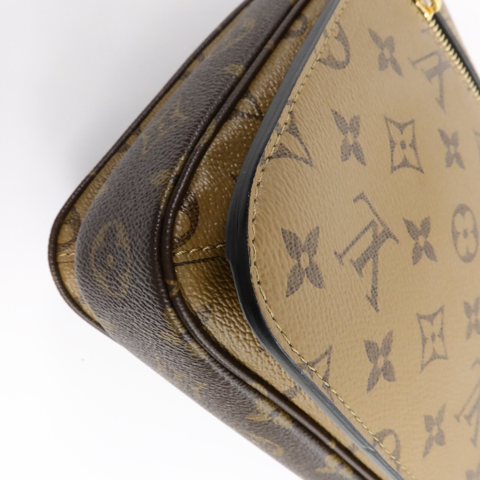 LOUIS VUITTON Monogram Reverse Pochette Metis手挽肩背兩用袋
