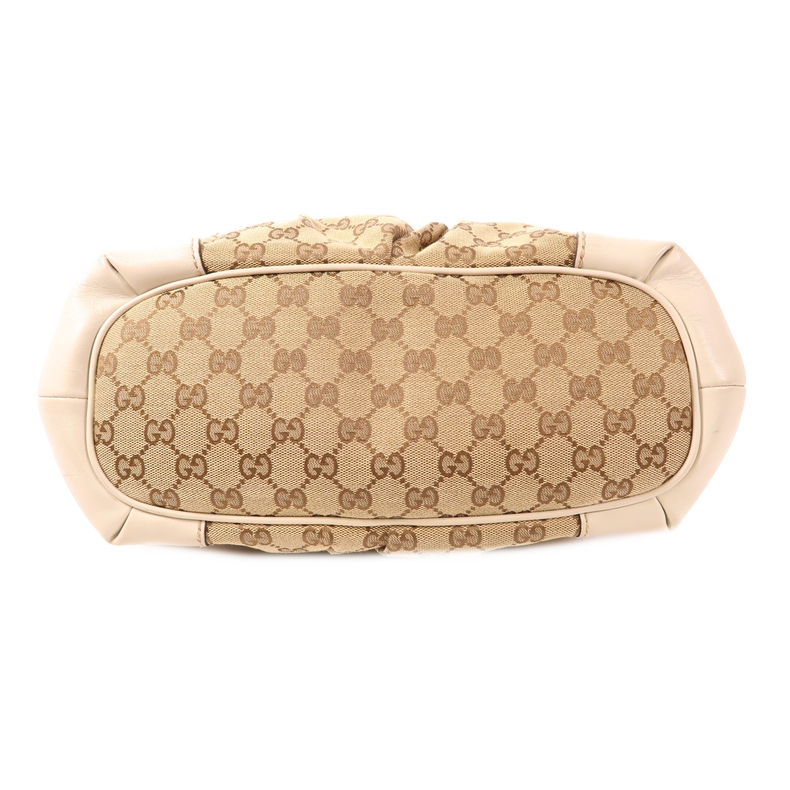 GUCCI GG SHW 2 Way Shoulder Bag Handbag 247902 Canvas Brown