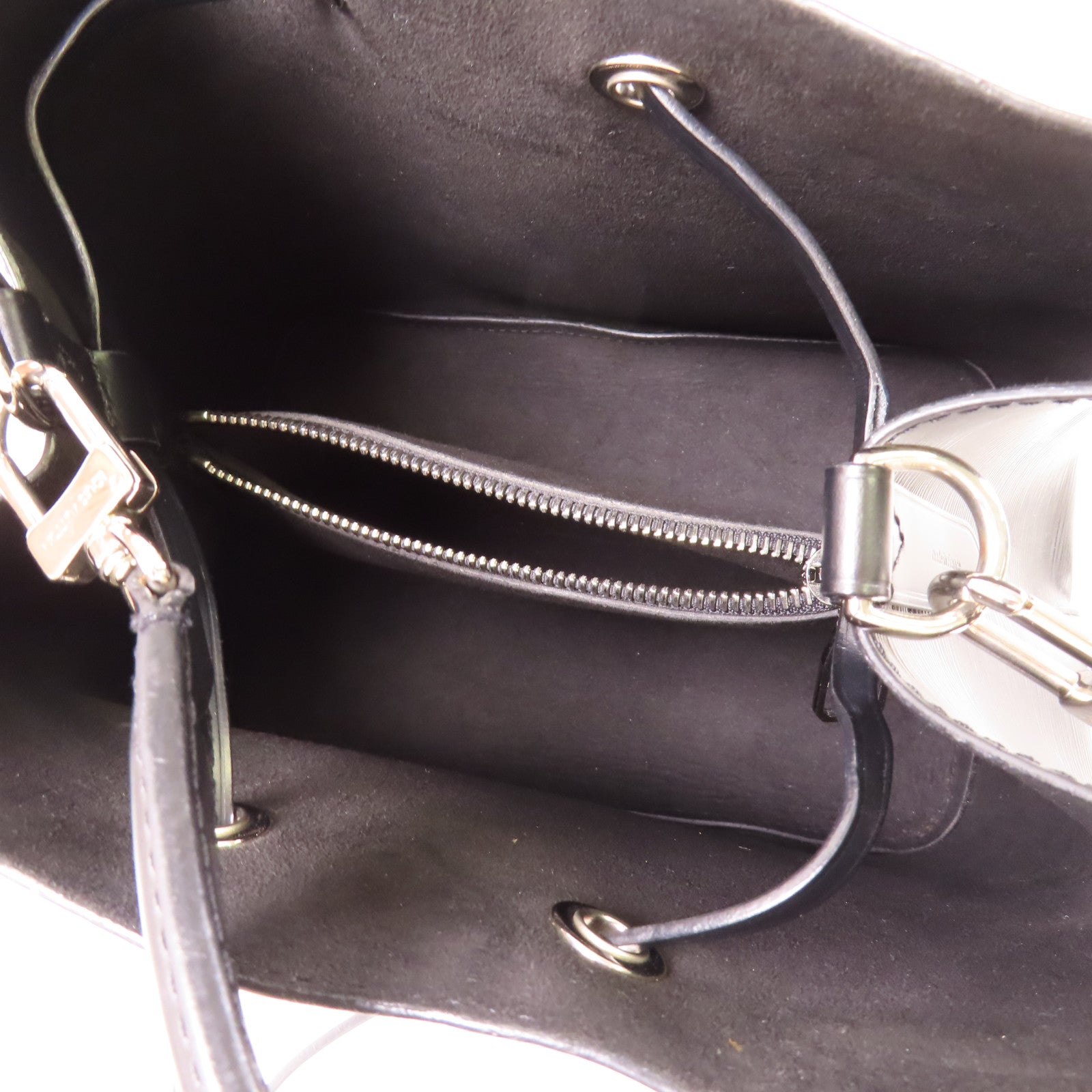 LOUIS VUITTON Epi Neo Noe MM銀扣手挽肩背兩用袋