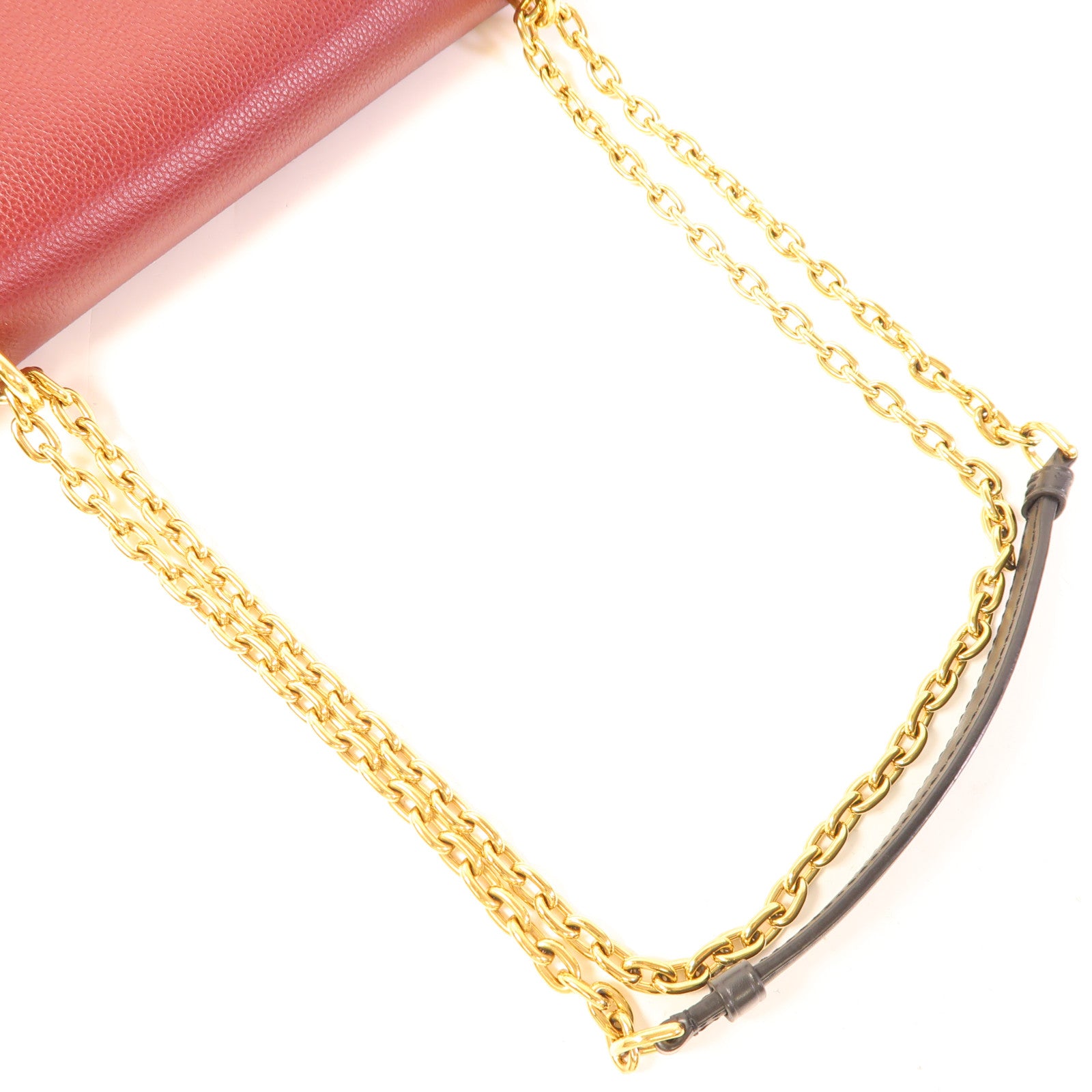 LOUIS VUITTON Monogram Saint Placide金扣肩背袋