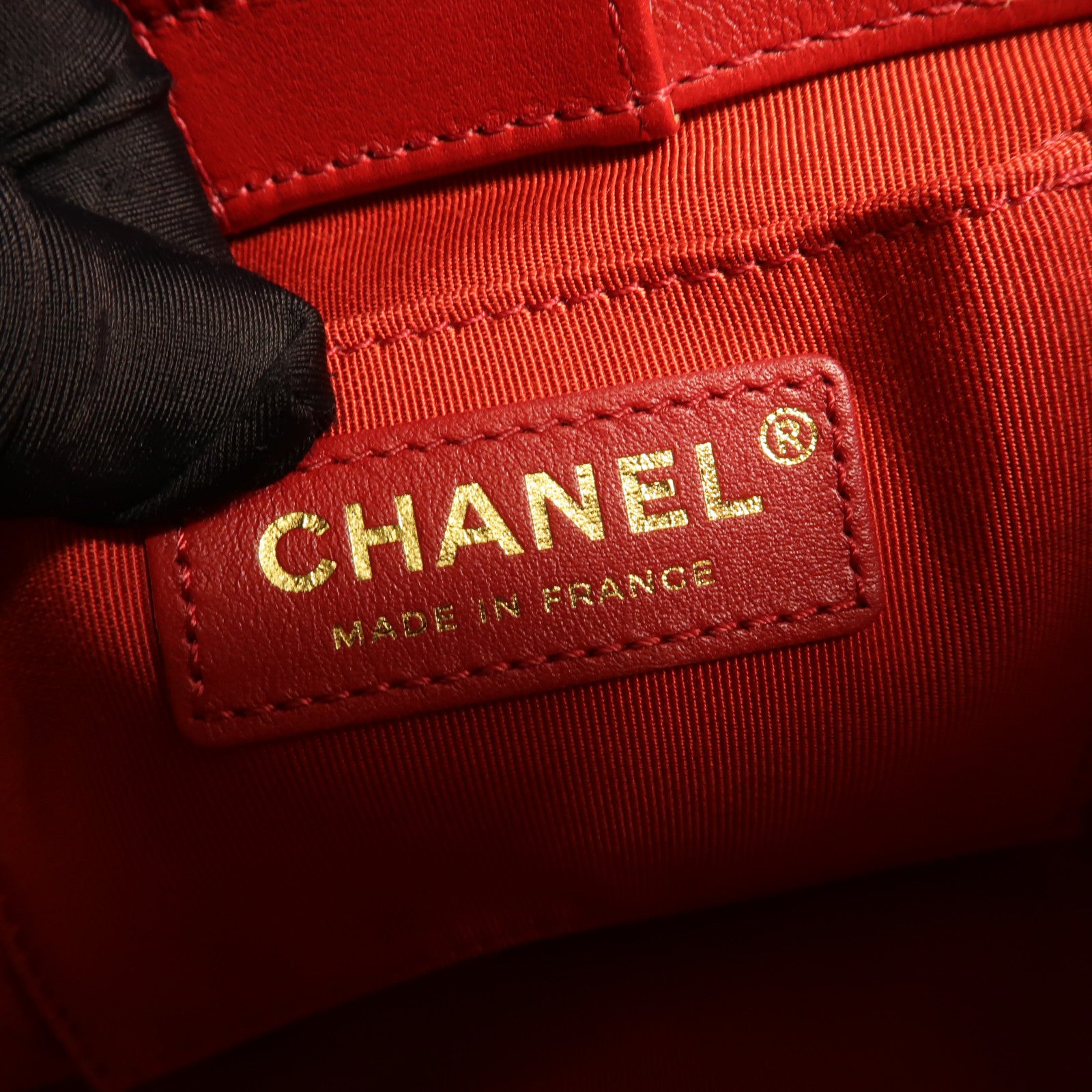 CHANEL 牛皮皮革Boy Bucket Bag手挽肩背兩用袋