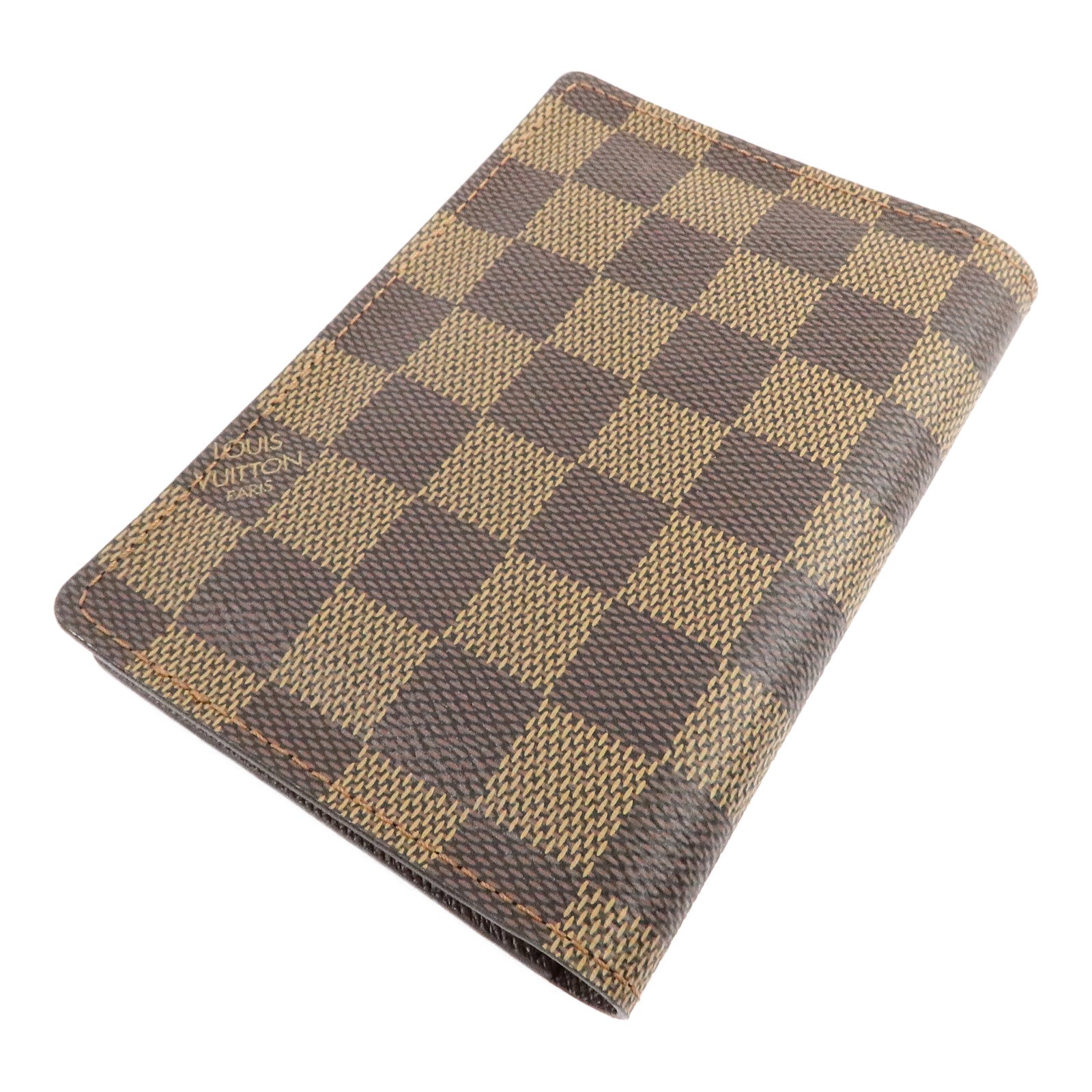 LOUIS VUITTON Damier Ebene Pass Case護照套