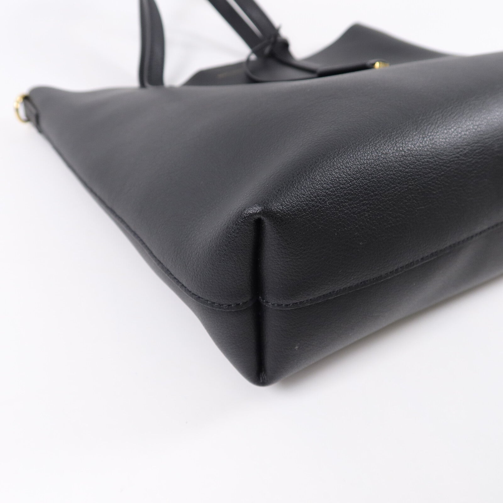 SAINT LAURENT 牛皮皮革Toy Shopping Tote Bag手挽肩背兩用袋