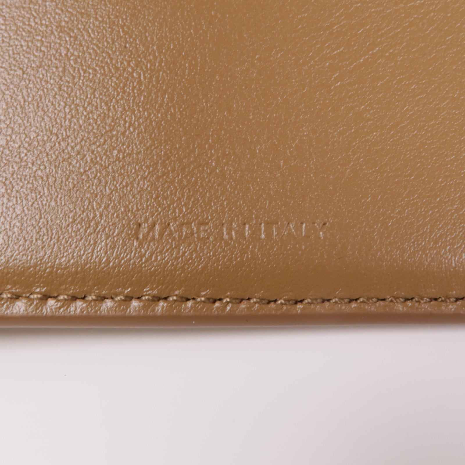 CELINE 牛皮皮革Small Flap Triomple Wallet金扣錢包