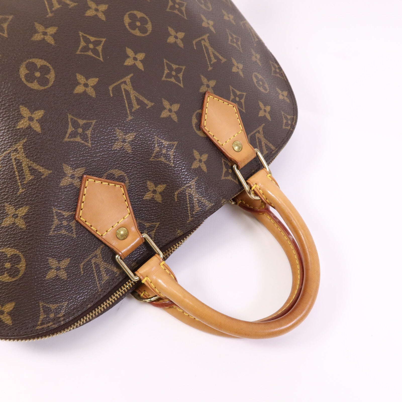 LOUIS VUITTON Monogram Alma金扣手挽袋