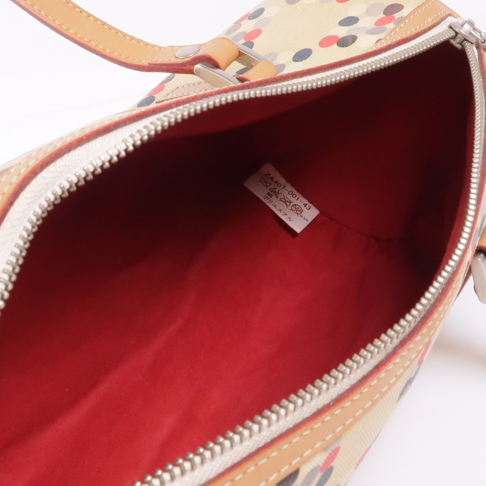 BURBERRY BLUE LABEL 帆布Handbag銀扣手挽袋