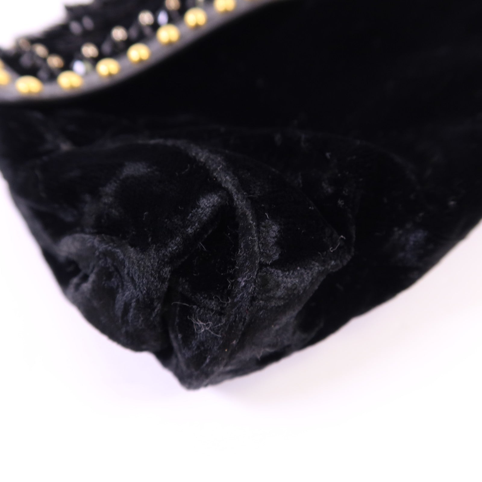 PRADA 天鵝絨/珠片Clutch Bag金扣手拿包BP0277