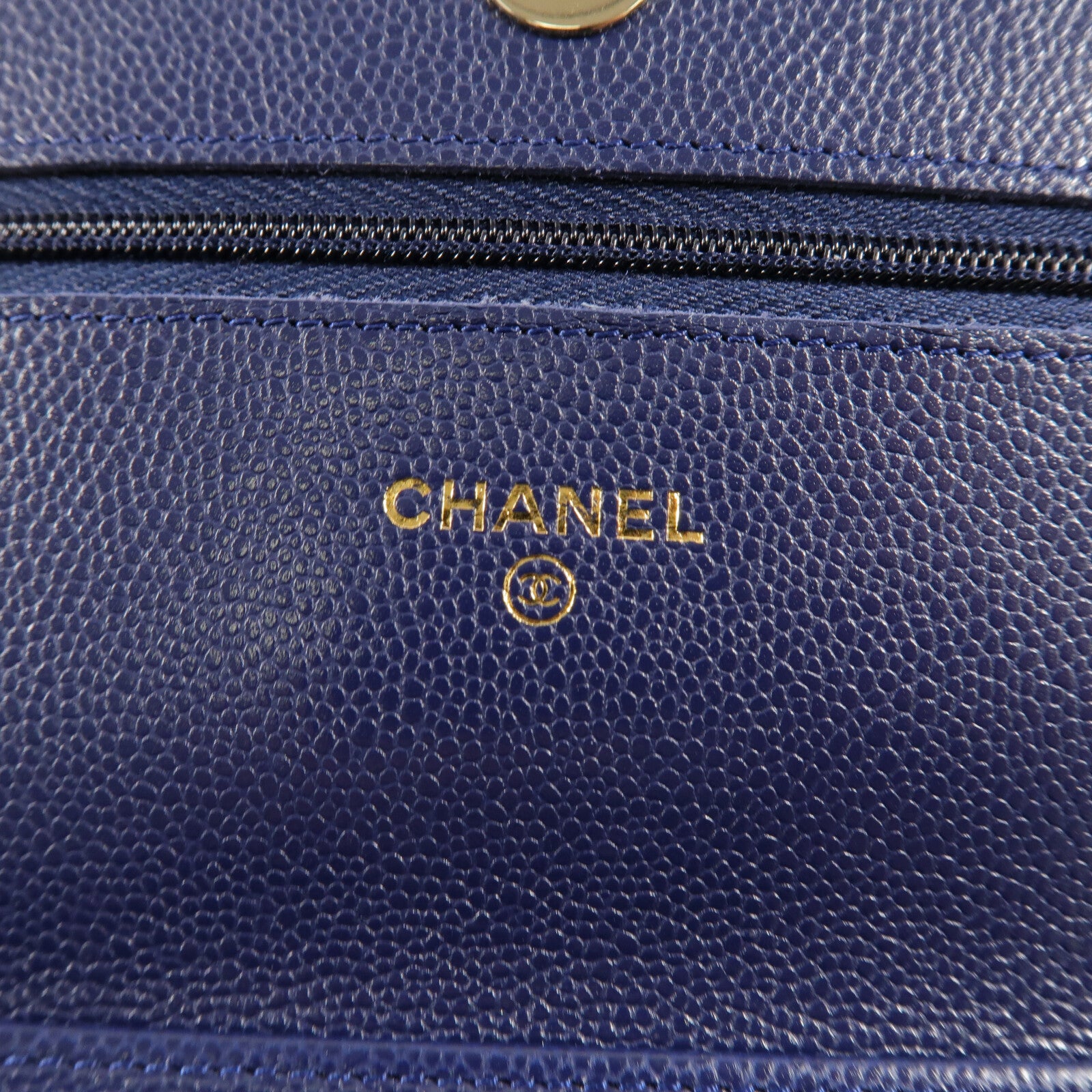 CHANEL 牛皮皮革WOC Wallet On Chain鏈帶肩背袋