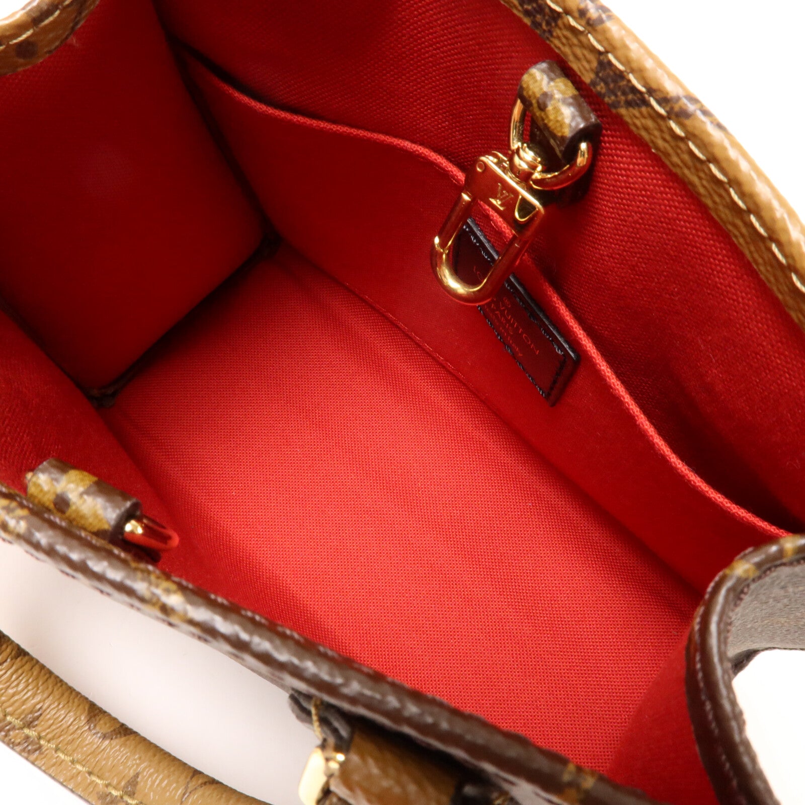 LOUIS VUITTON Monogram Reverse On The Go BB手挽肩背兩用袋