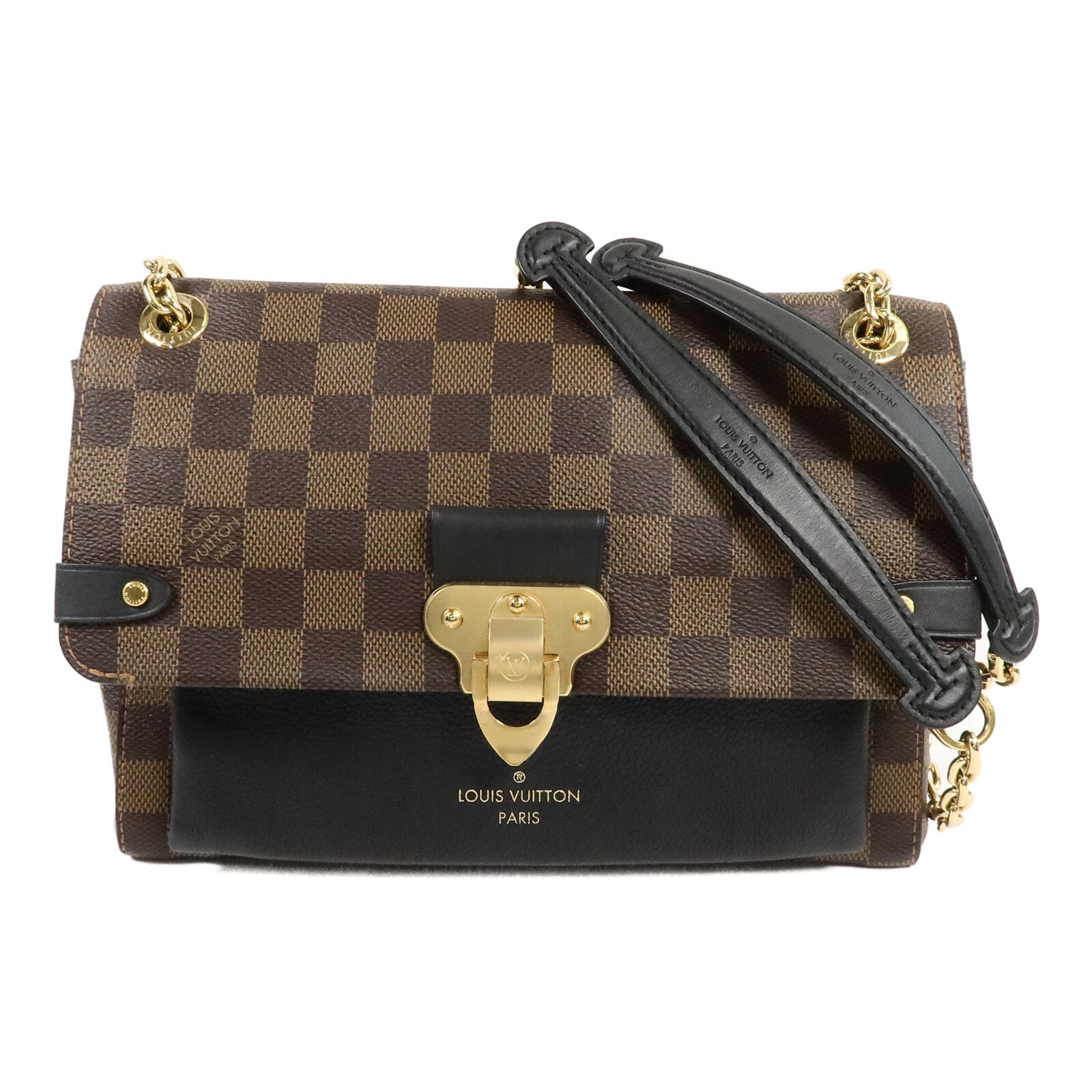 LOUIS VUITTON Damier Vavin PM鏈帶肩背袋