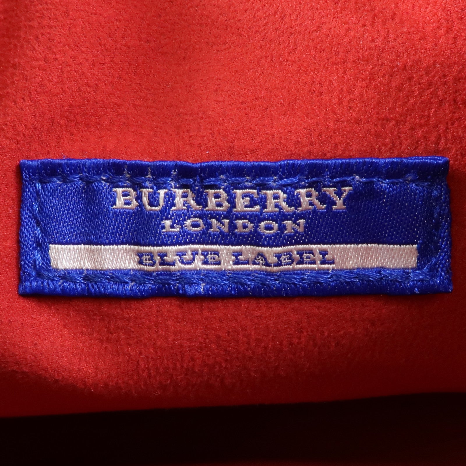 BURBERRY BLUE LABEL 帆布Handbag銀扣手挽袋