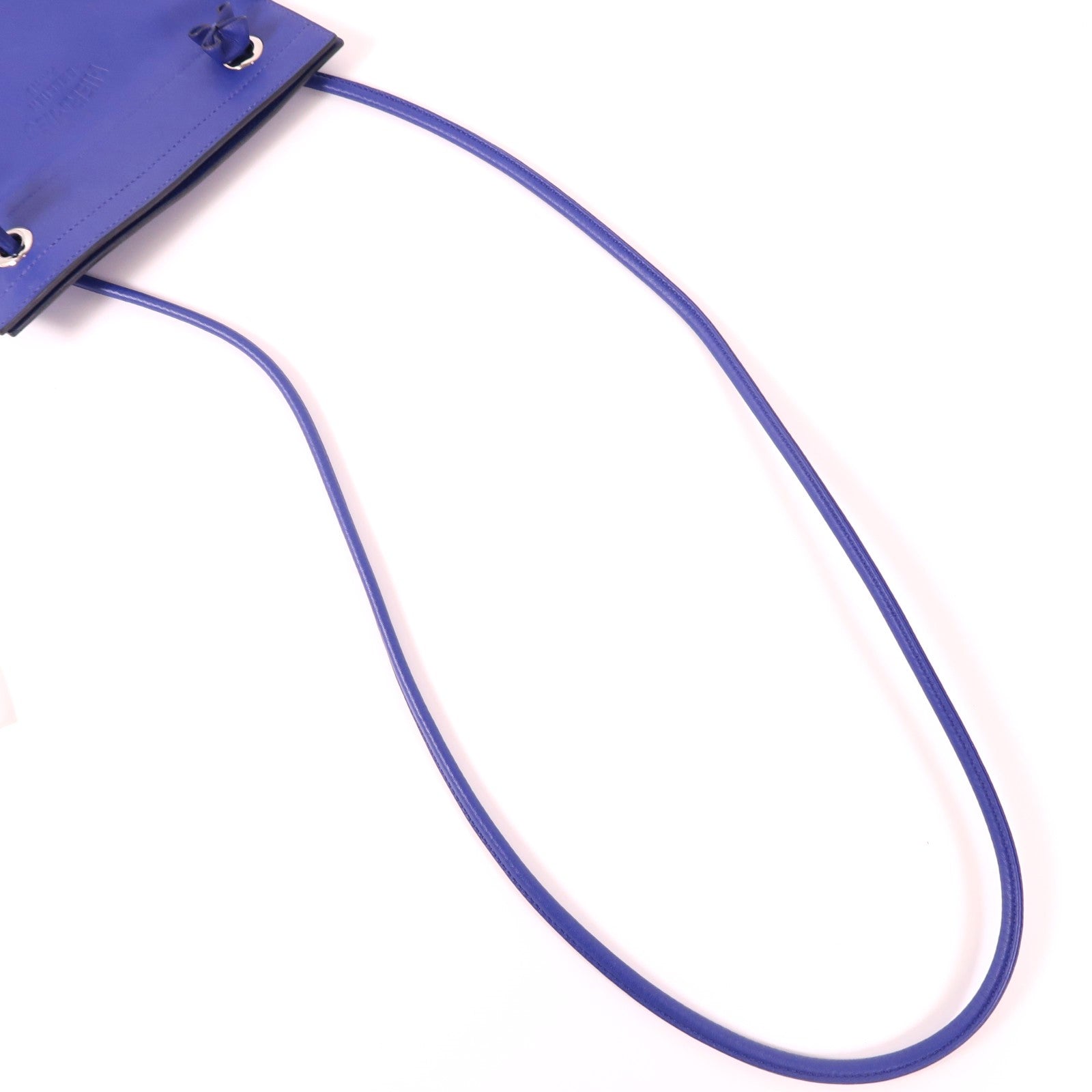 HERMES Chevre皮革/Swift皮革Aline銀扣肩背袋