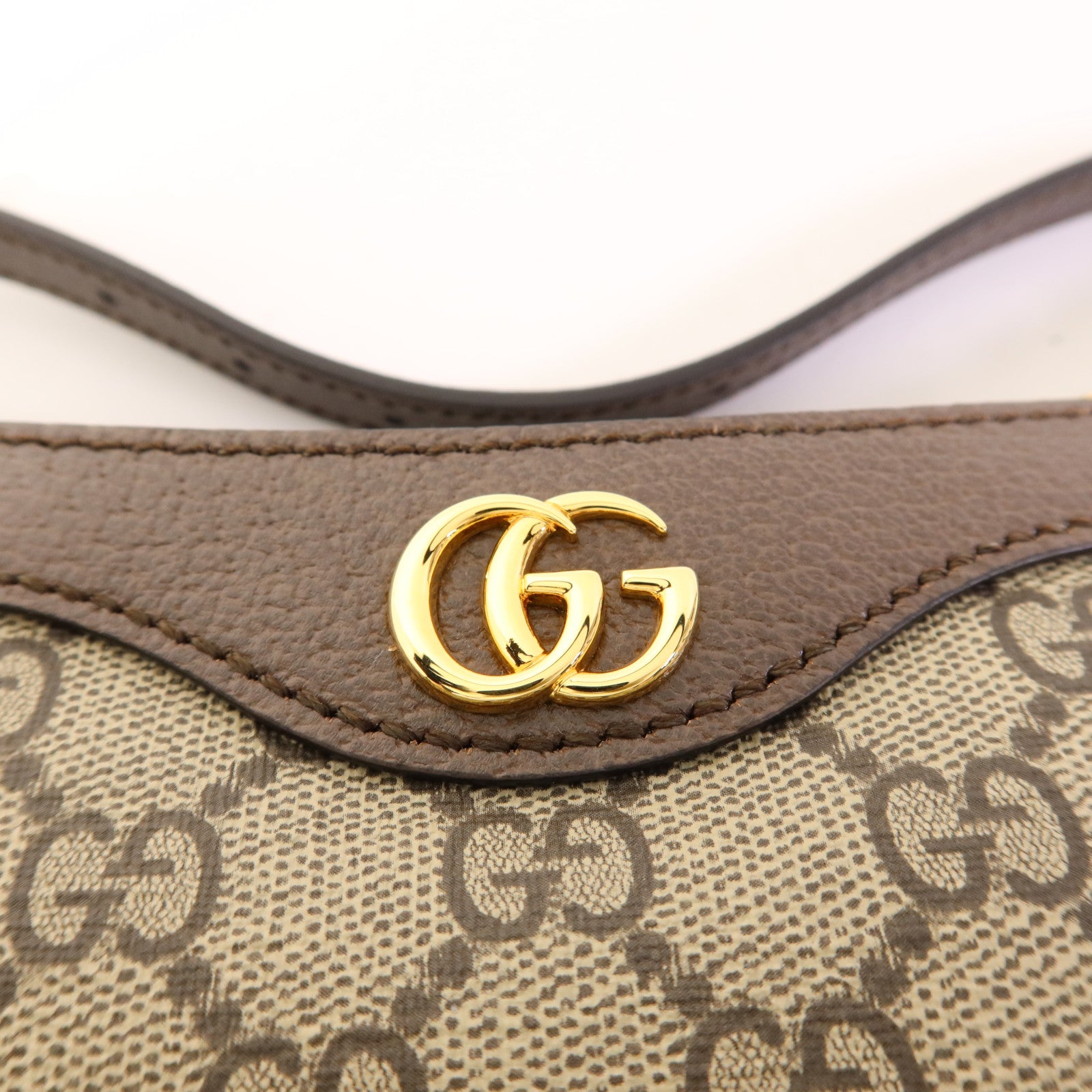 GUCCI 塗層帆布GG Supreme Ophidia Handbag金扣手挽袋