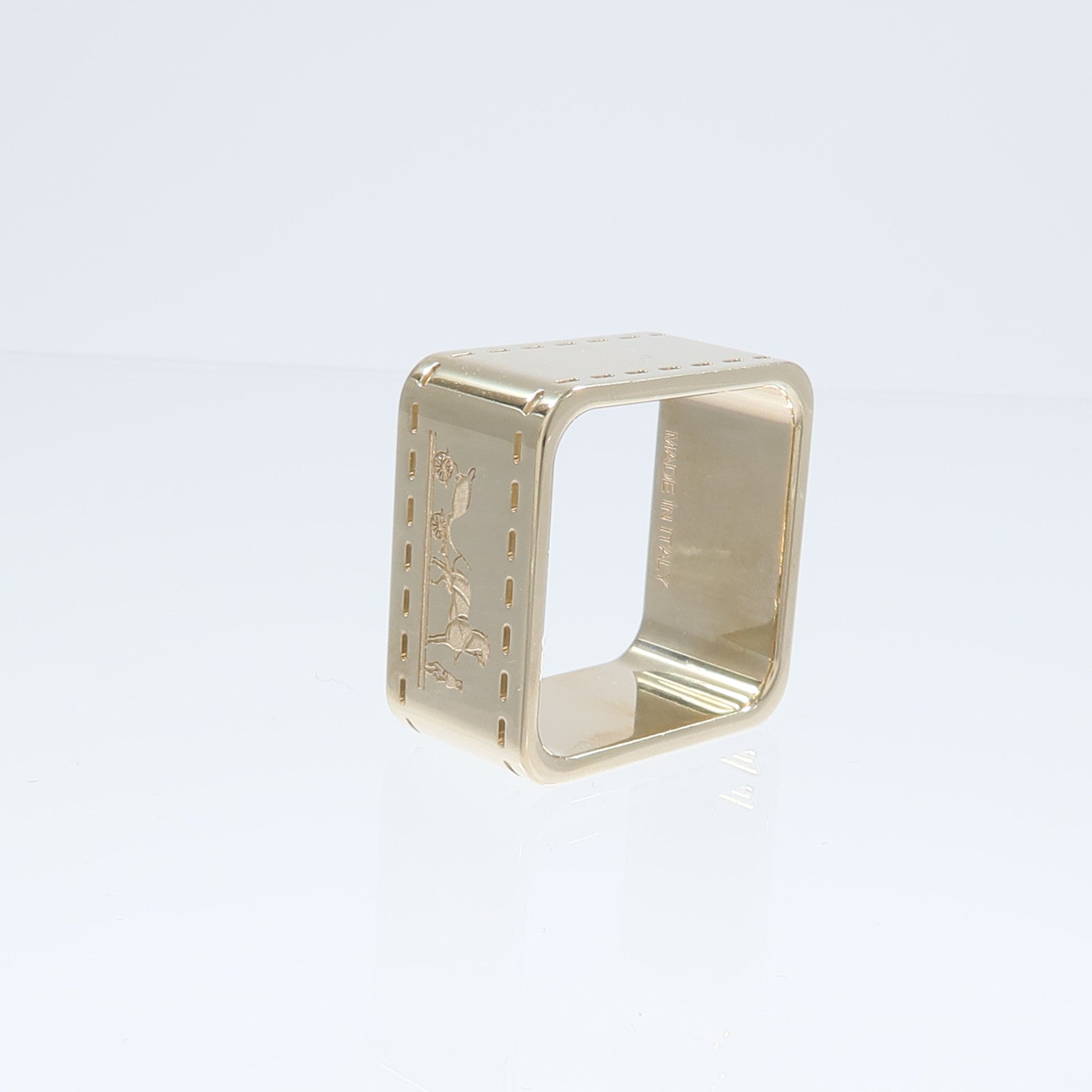 HERMES 金屬Bolduc Scarf Ring絲巾扣