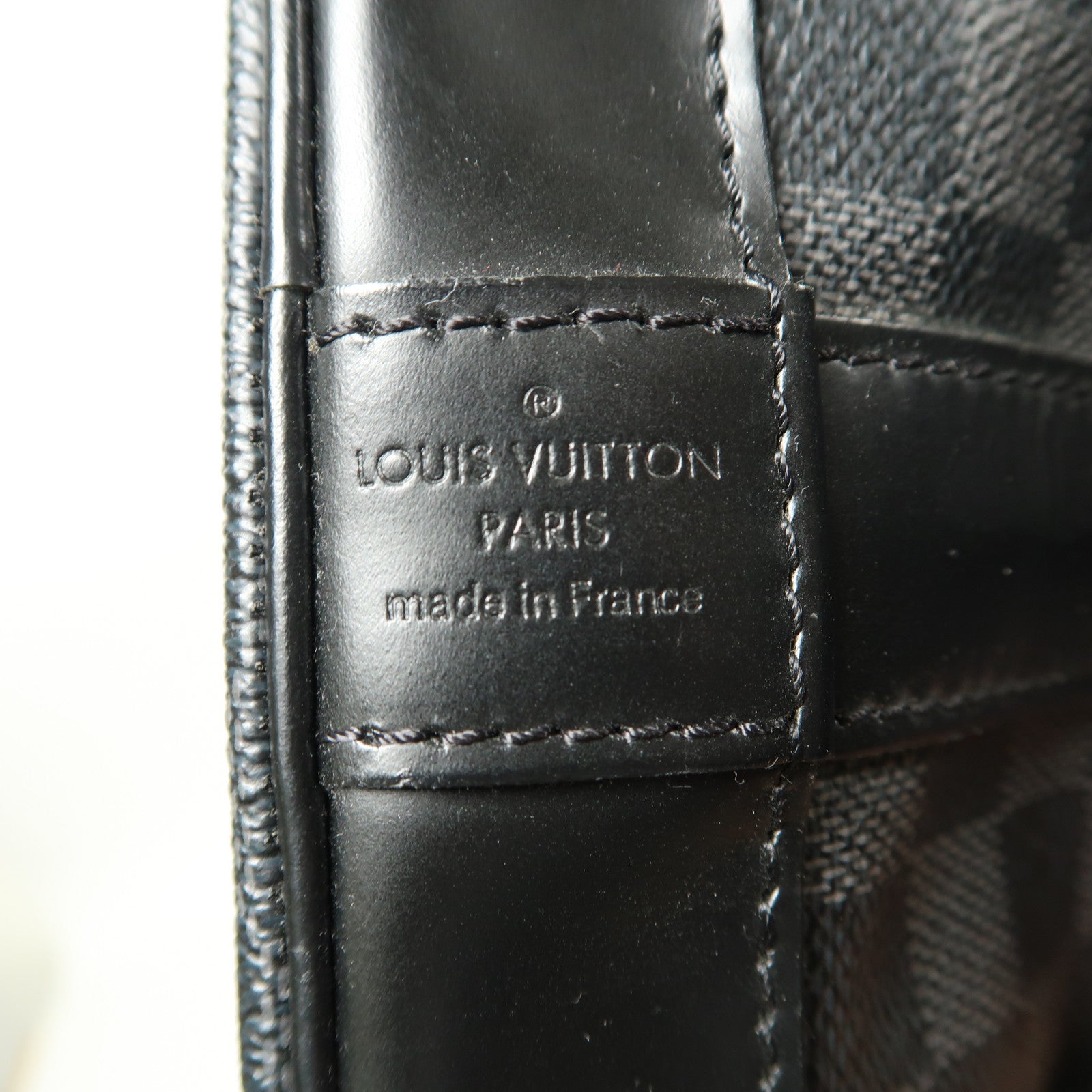LOUIS VUITTON Damier Graphite Grimaud銀扣行李箱