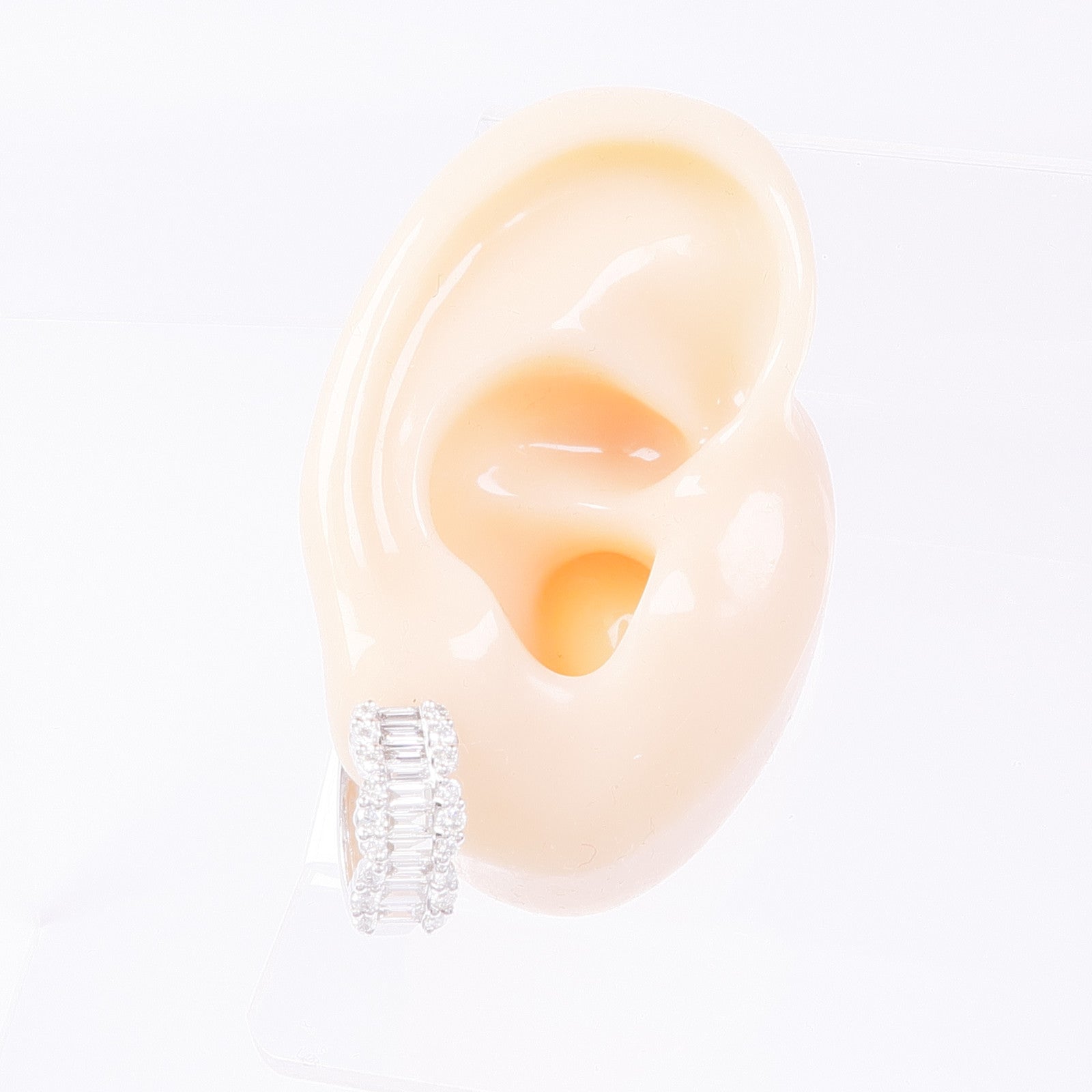 JEWELRY 18K白金Diamond Earrings鑽石耳環