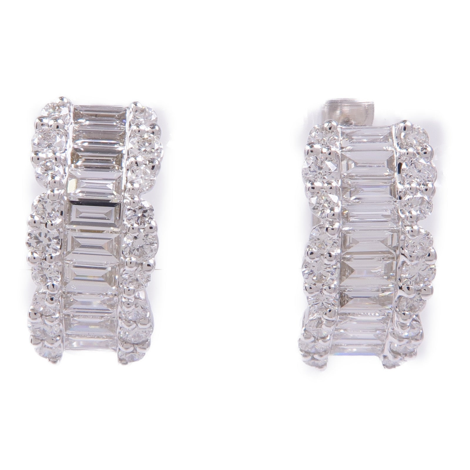 JEWELRY 18K白金Diamond Earrings鑽石耳環