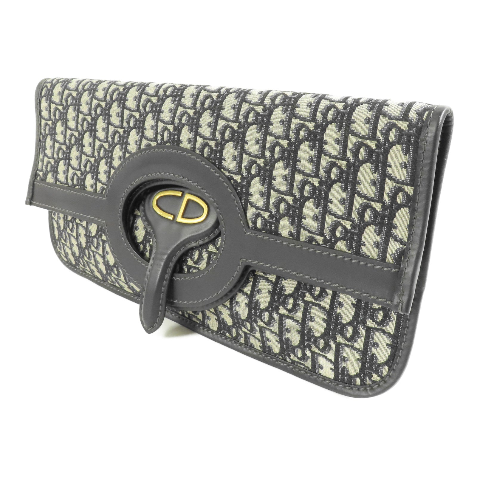 Dior 帆布Oblique Clutch Bag手拿包