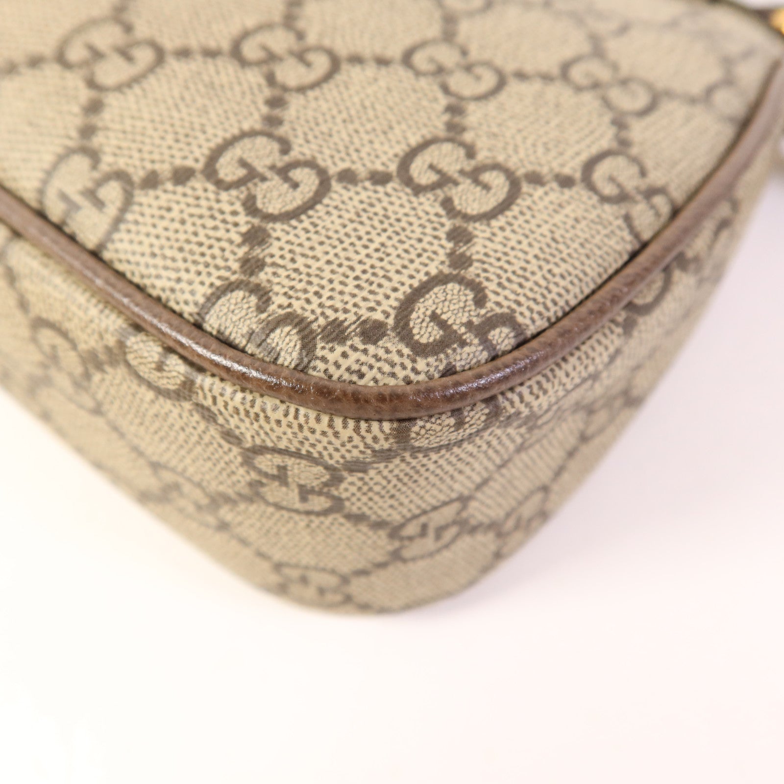 GUCCI 塗層帆布GG Supreme Ophidia Handbag金扣手挽袋