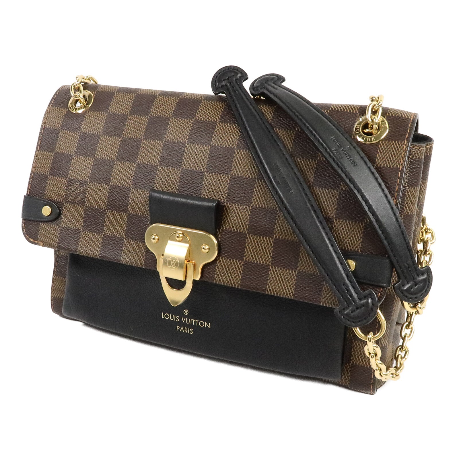 LOUIS VUITTON Damier Vavin PM鏈帶肩背袋
