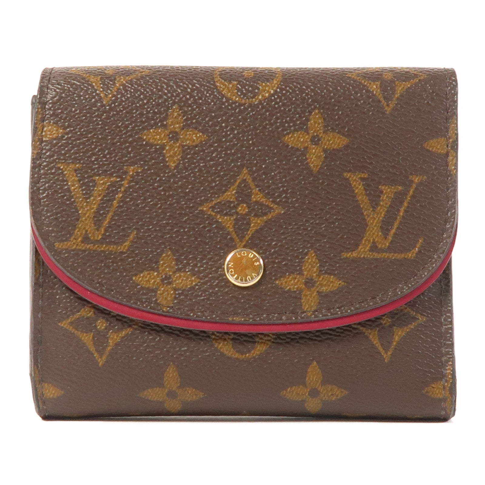 LOUIS VUITTON Monogram Ariane金扣錢包