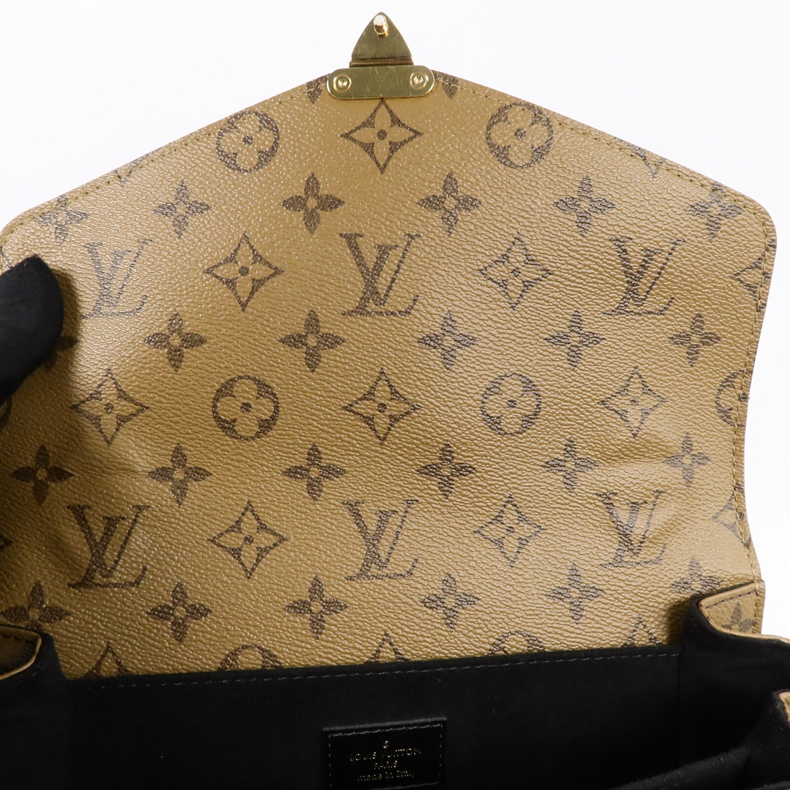 LOUIS VUITTON Monogram Reverse Pochette Metis手挽肩背兩用袋