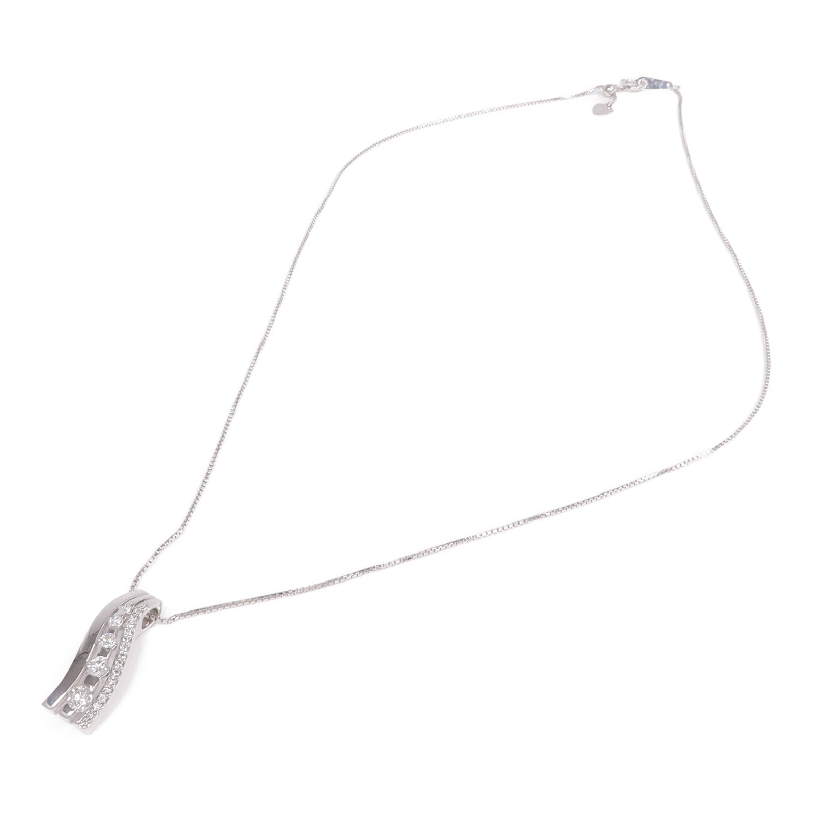 JEWELRY 18K白金Diamond Necklace鑽石項鍊