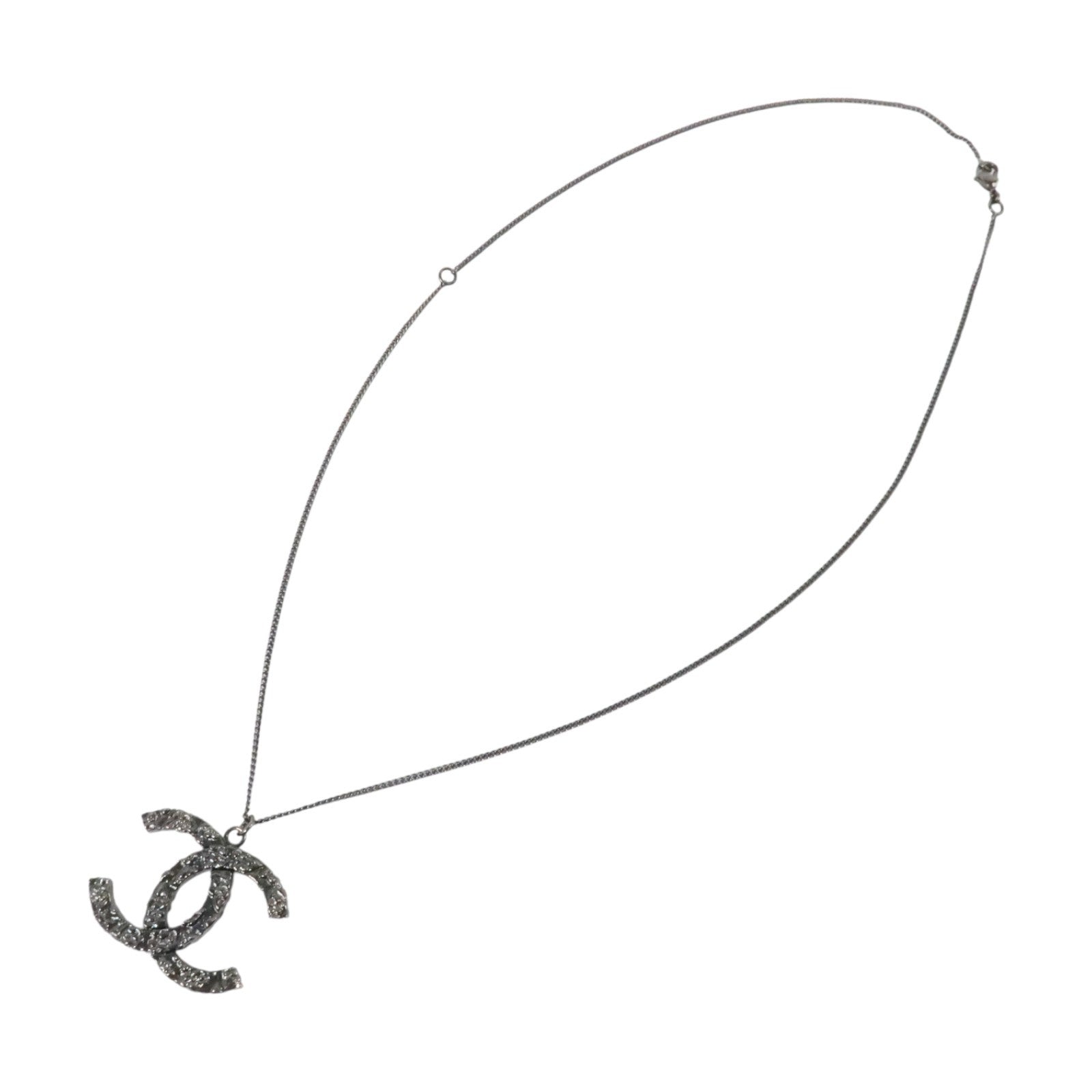 CHANEL 金屬So Black CC Logo Necklace項鏈