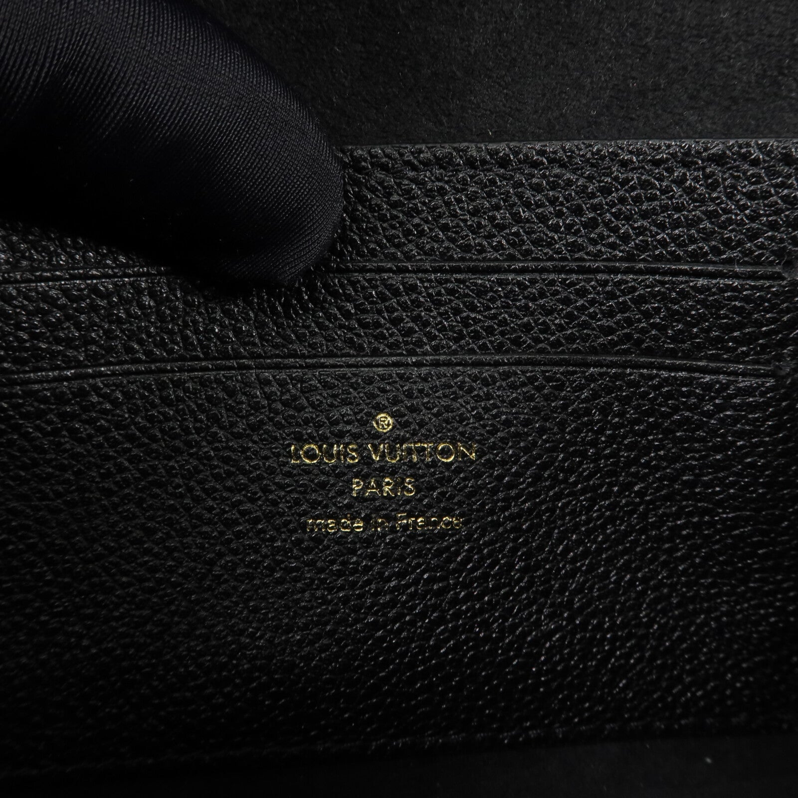 LOUIS VUITTON Monogram Empreinte Wallet On Chain Lily鏈帶肩背袋
