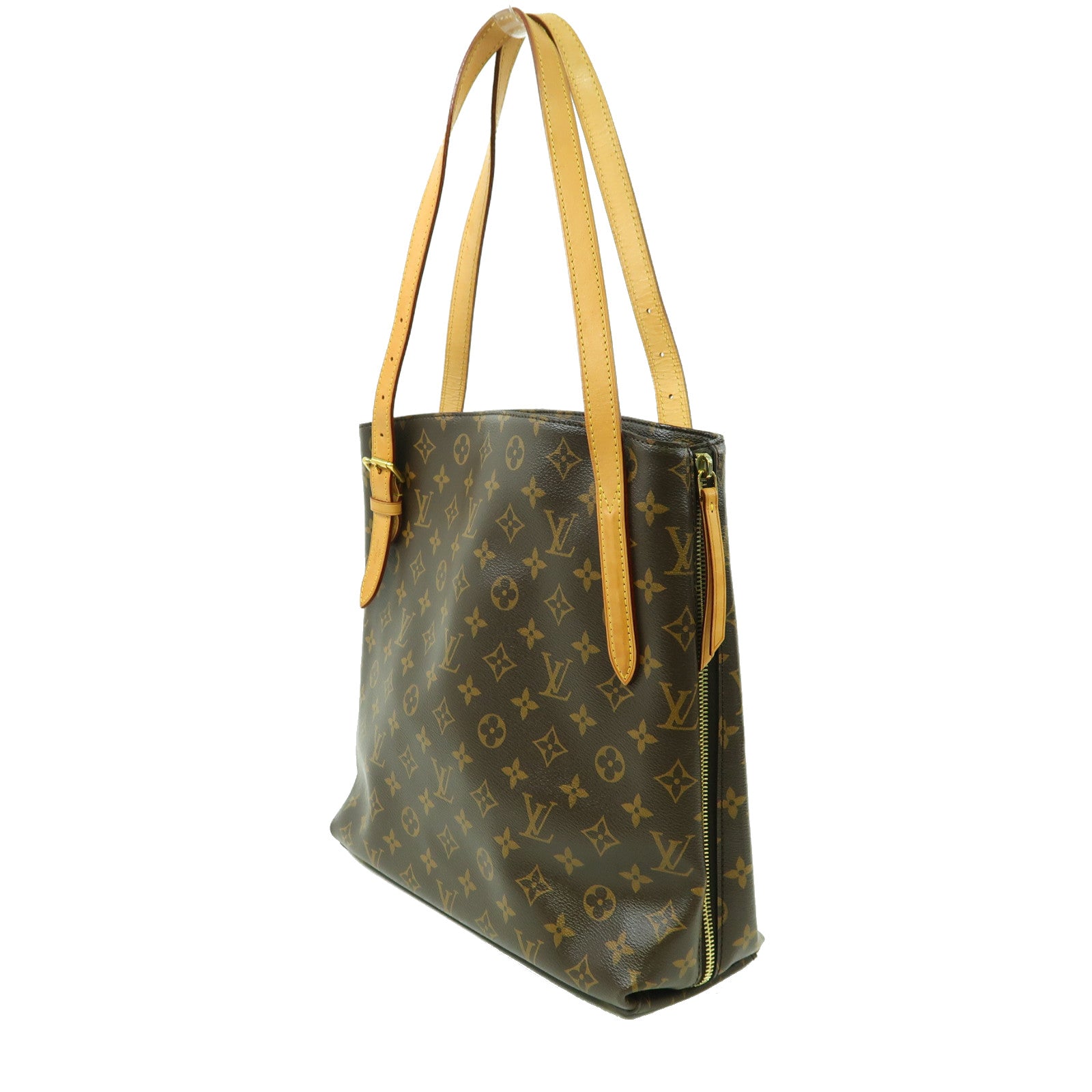 LOUIS VUITTON Monogram Tuileries Tote Bag金扣肩背袋啡色