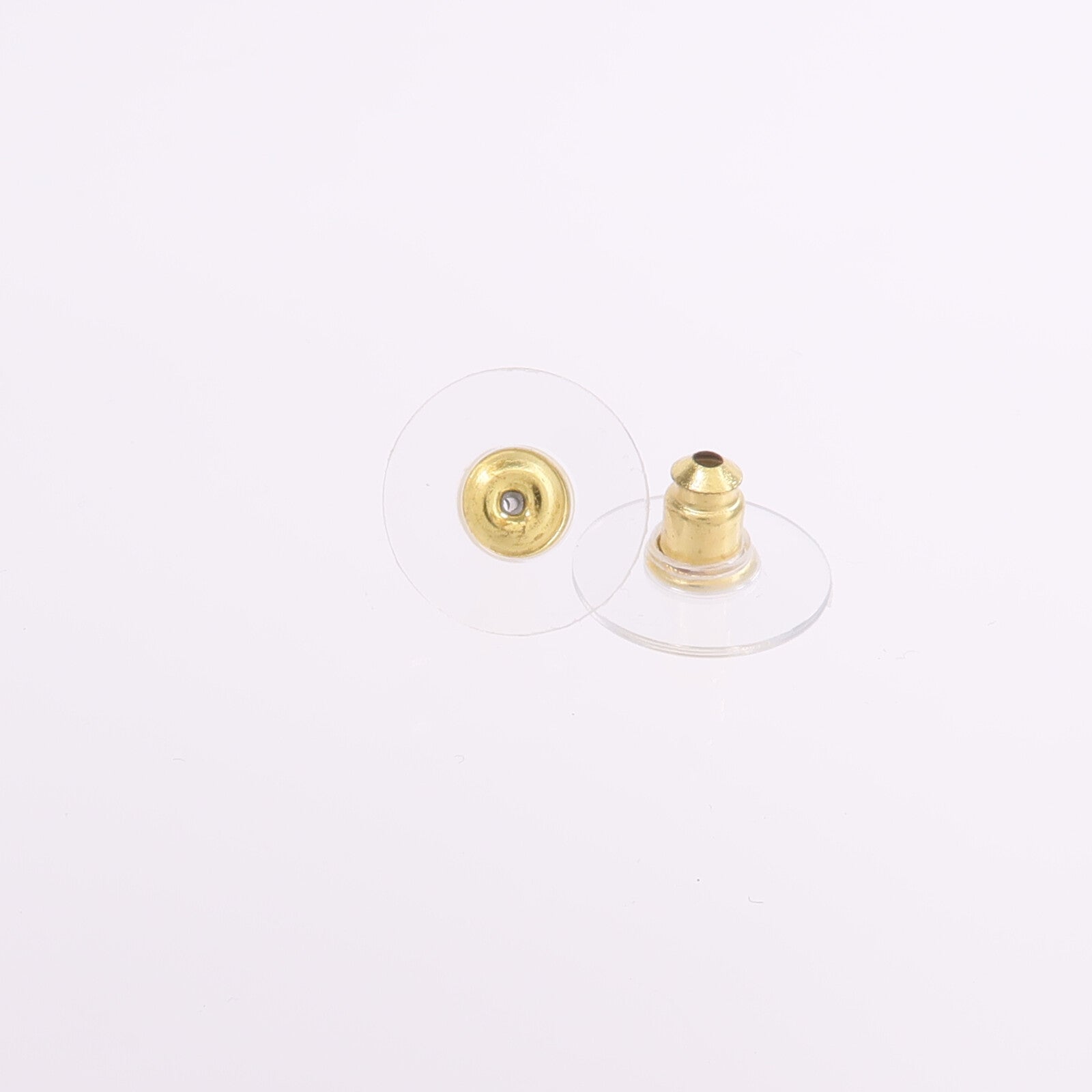 CHANEL 金屬/皮革Earrings金扣耳環