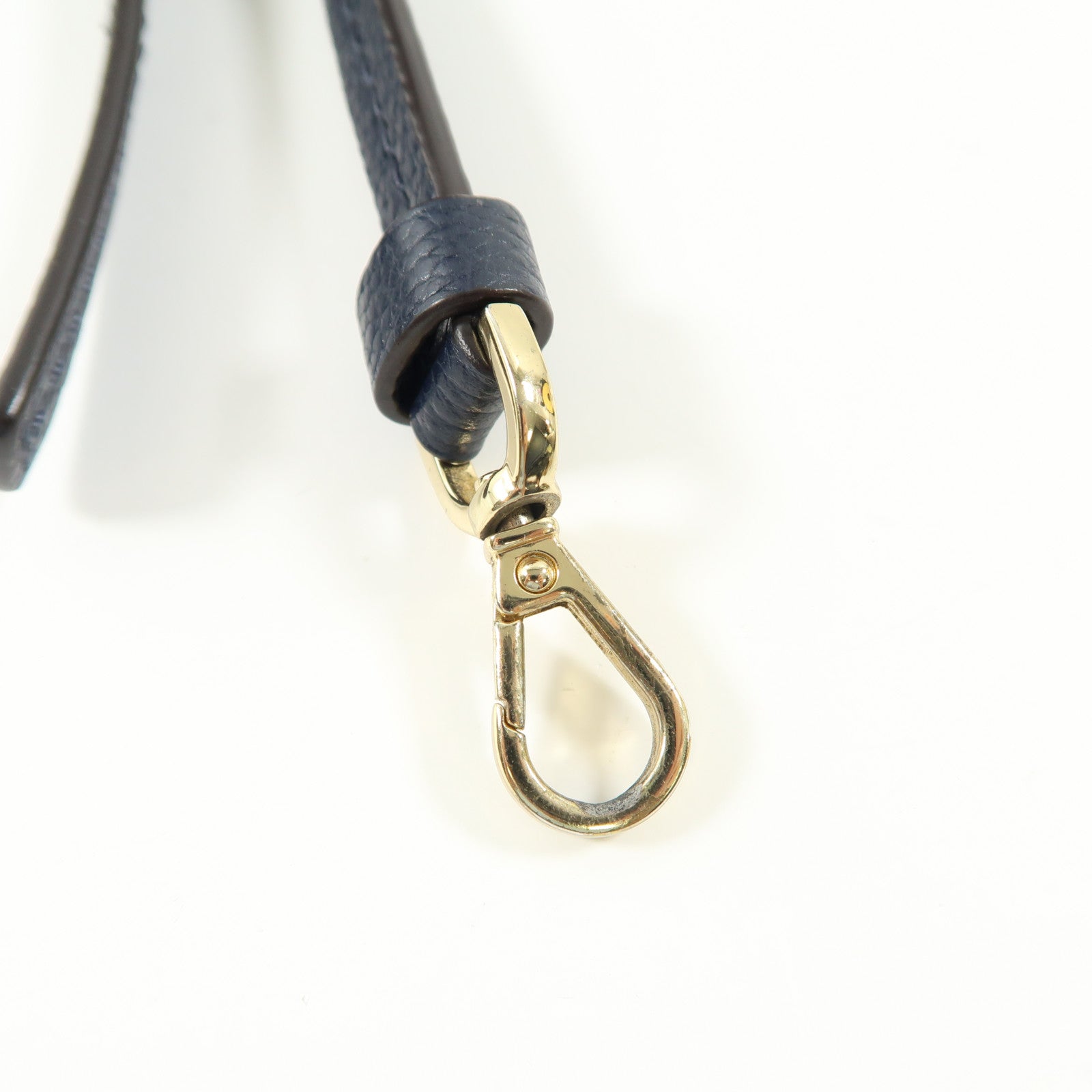 Michael Kors 牛皮皮革2 Way Shoulder Bag金扣手挽肩背兩用袋深藍色