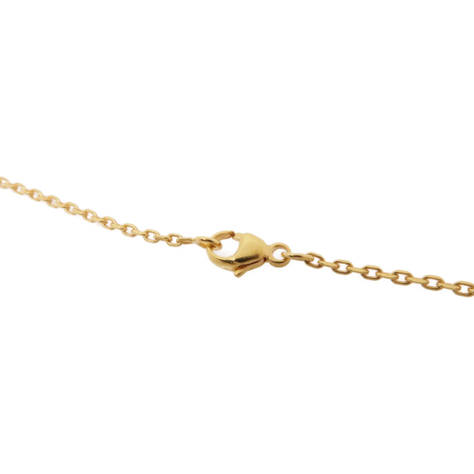 HERMES 金屬O'Maillion Necklace項鍊藍色/金色