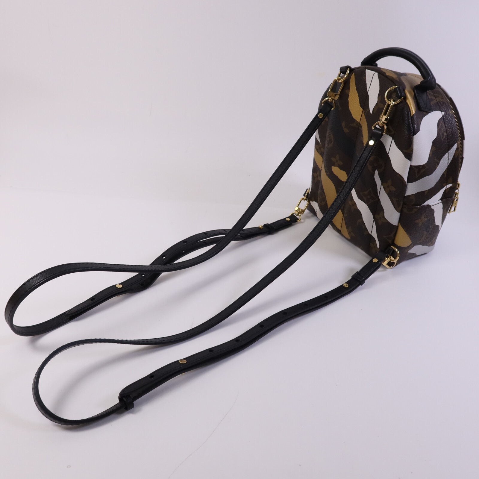 LOUIS VUITTON Monogram Palm Springs BackPack金扣背包