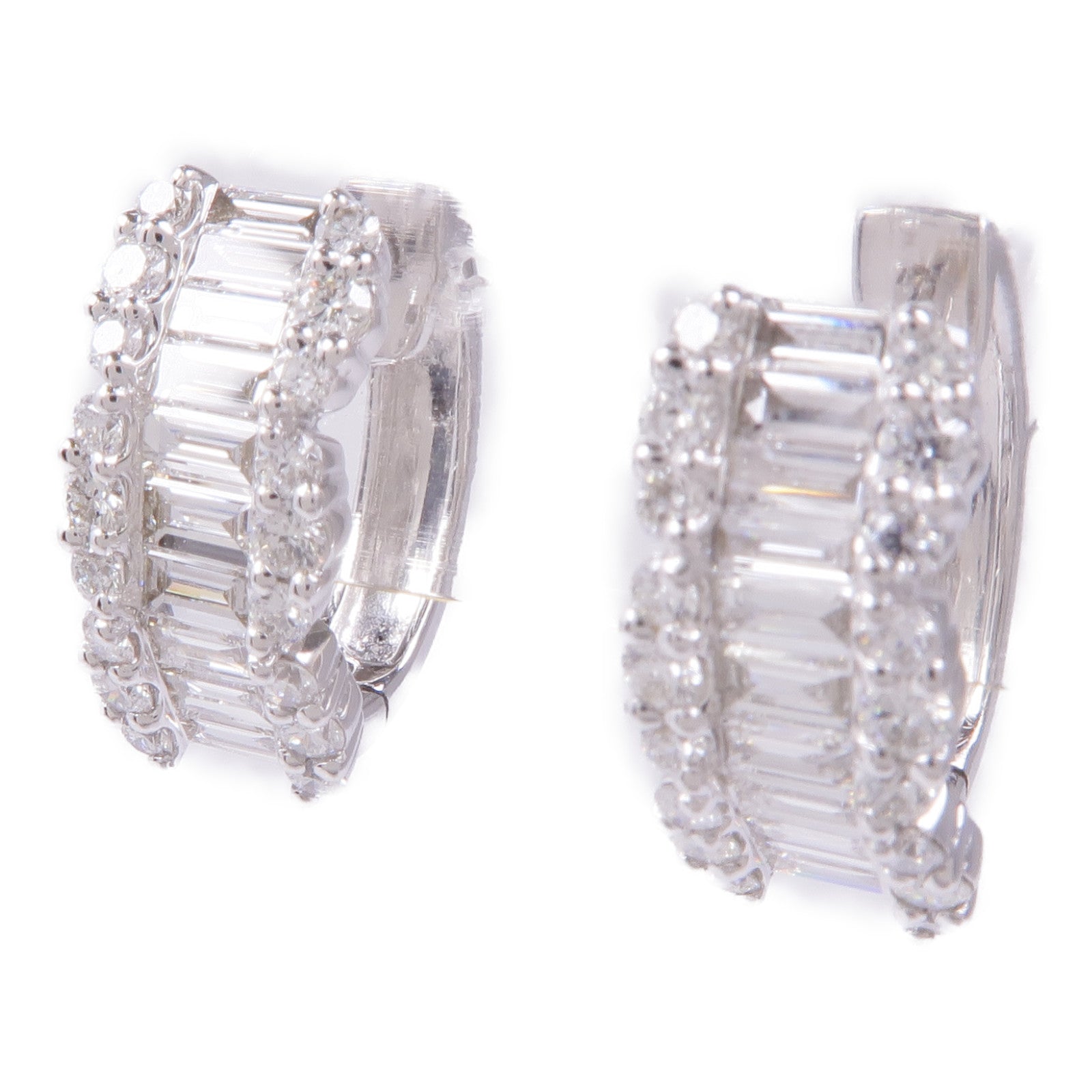 JEWELRY 18K白金Diamond Earrings鑽石耳環