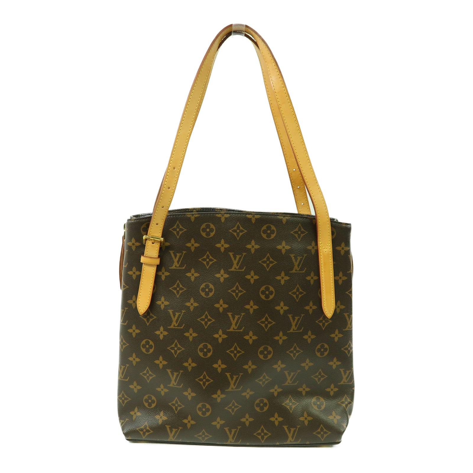 LOUIS VUITTON Monogram Tuileries Tote Bag金扣肩背袋啡色