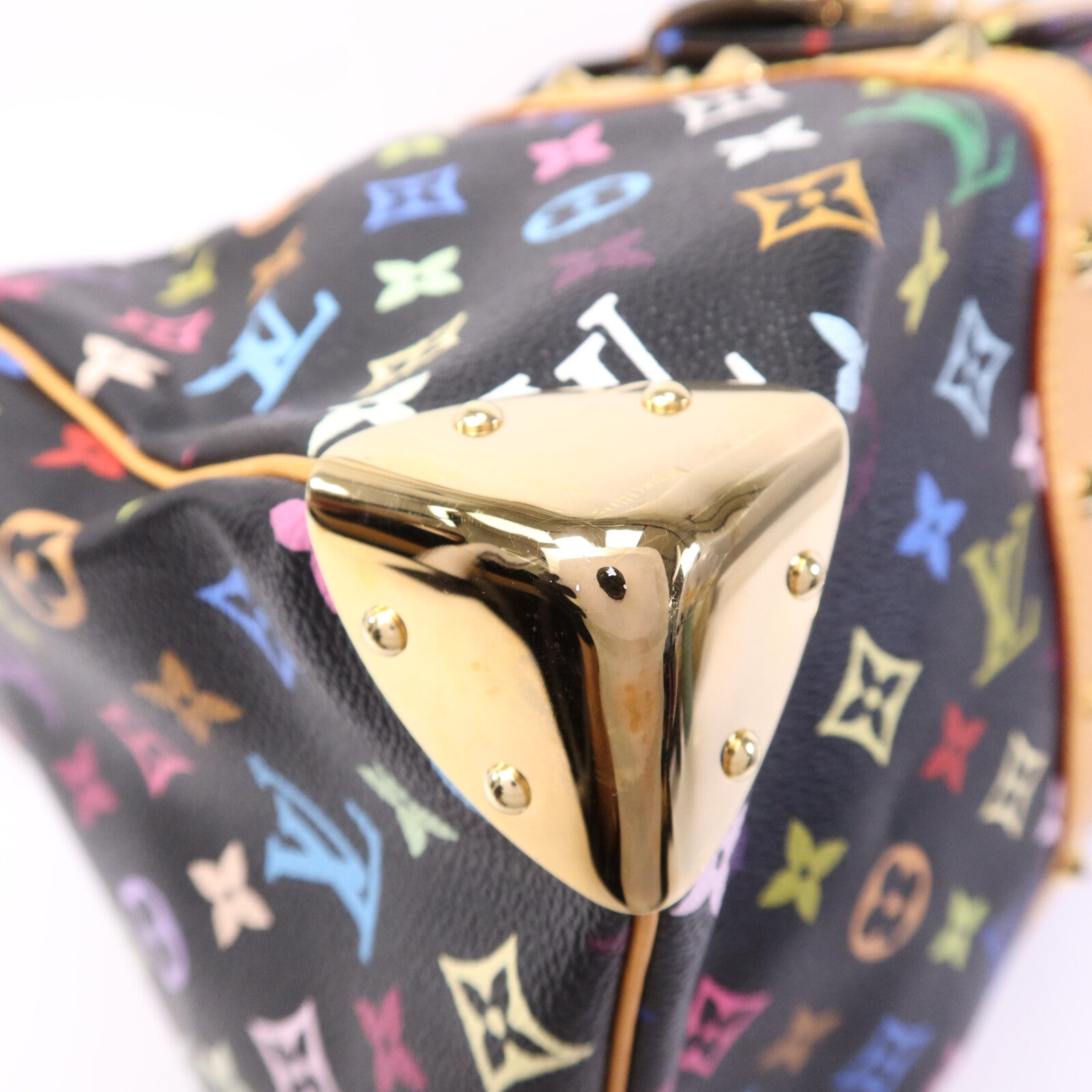 LOUIS VUITTON Monogram Multicolour Keepall 45 Takashi Murakami金扣手挽袋