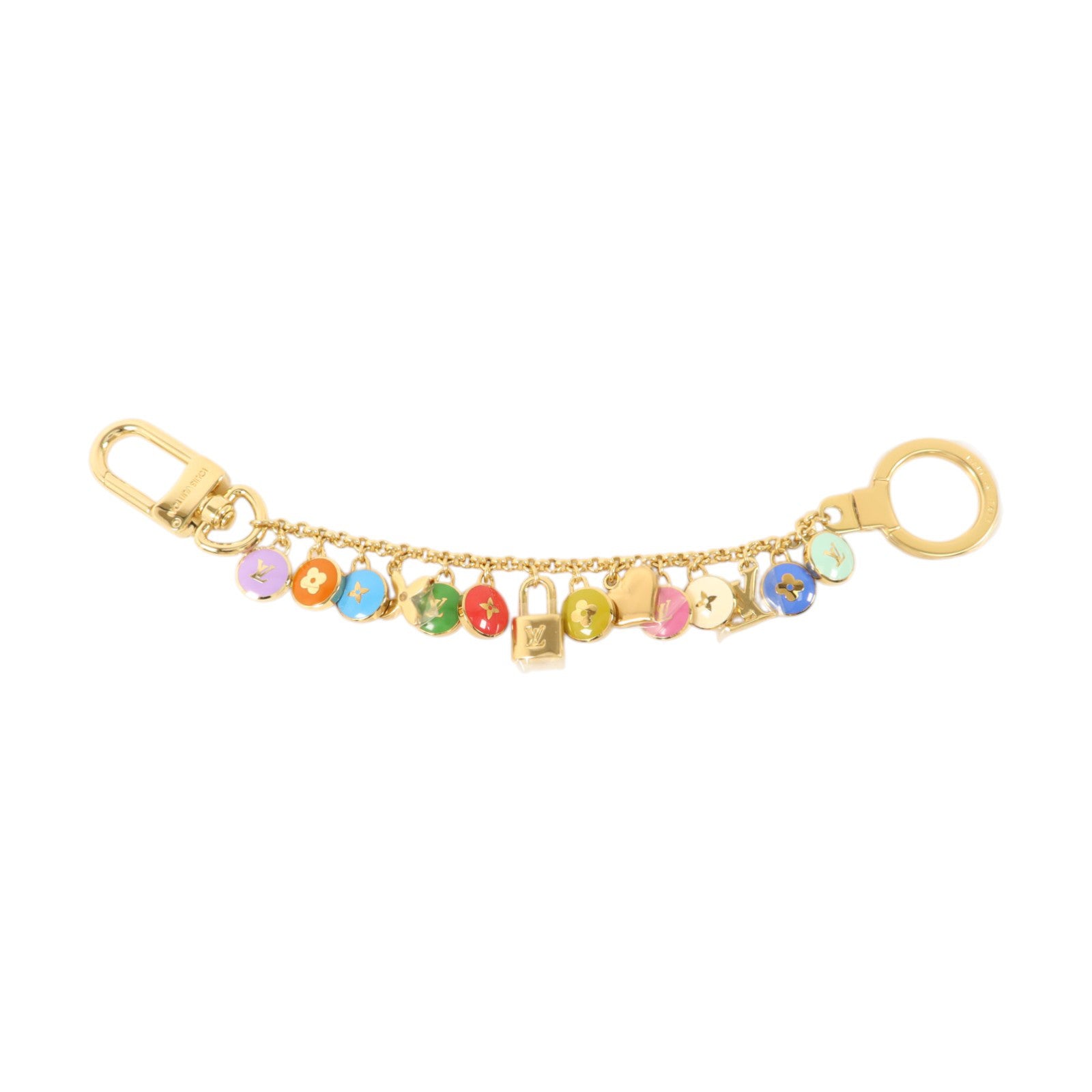 LOUIS VUITTON 金屬Porte Cles Chaine Pastilles掛飾
