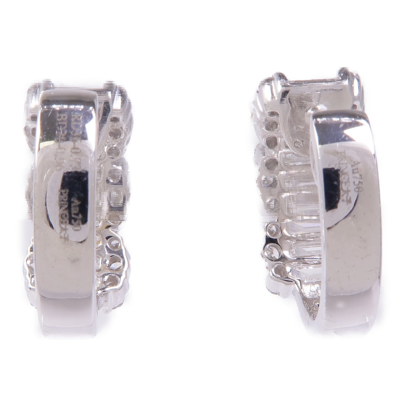 JEWELRY 18K白金Diamond Earrings鑽石耳環