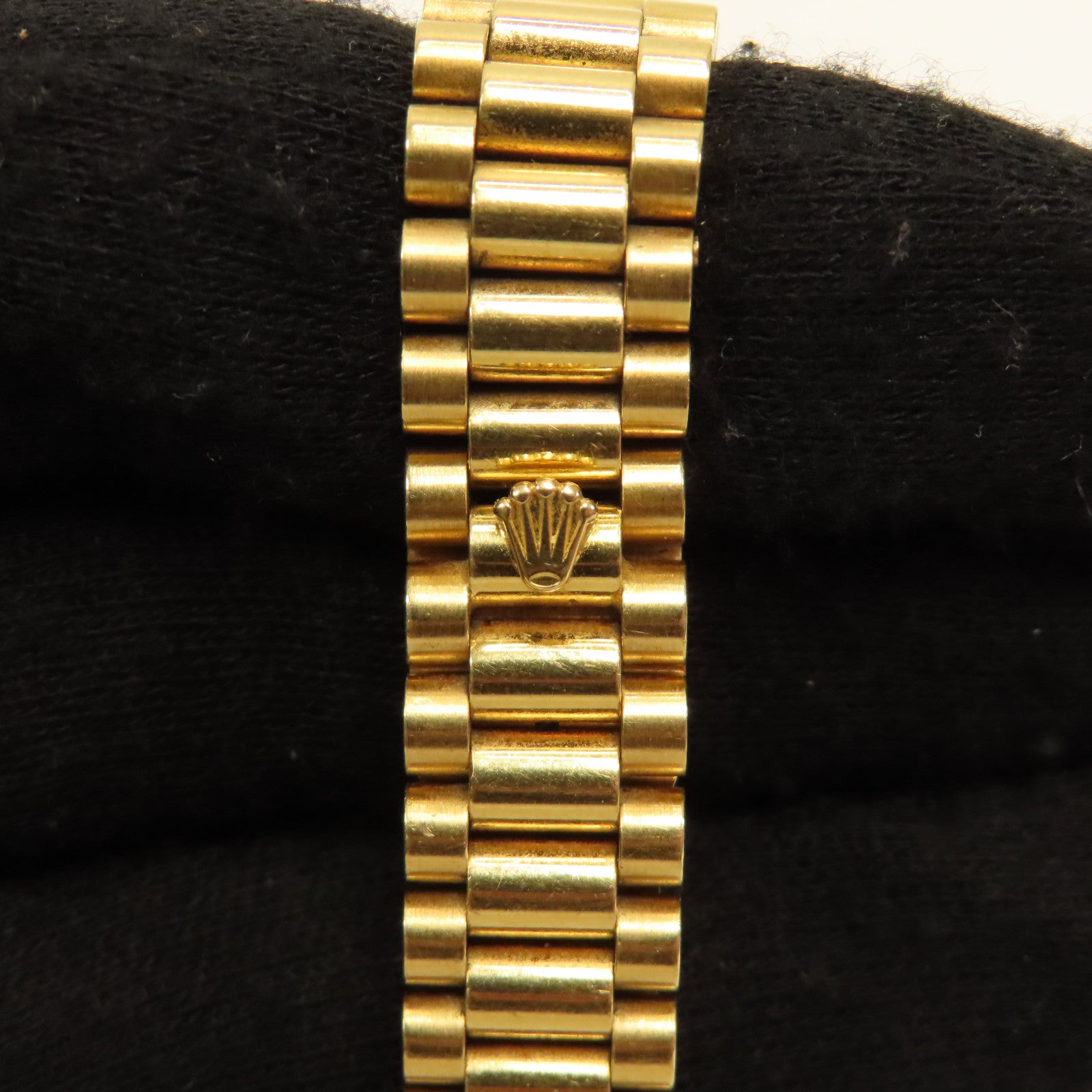 ROLEX Lady Datejust 18K黃金手錶自動機芯金色