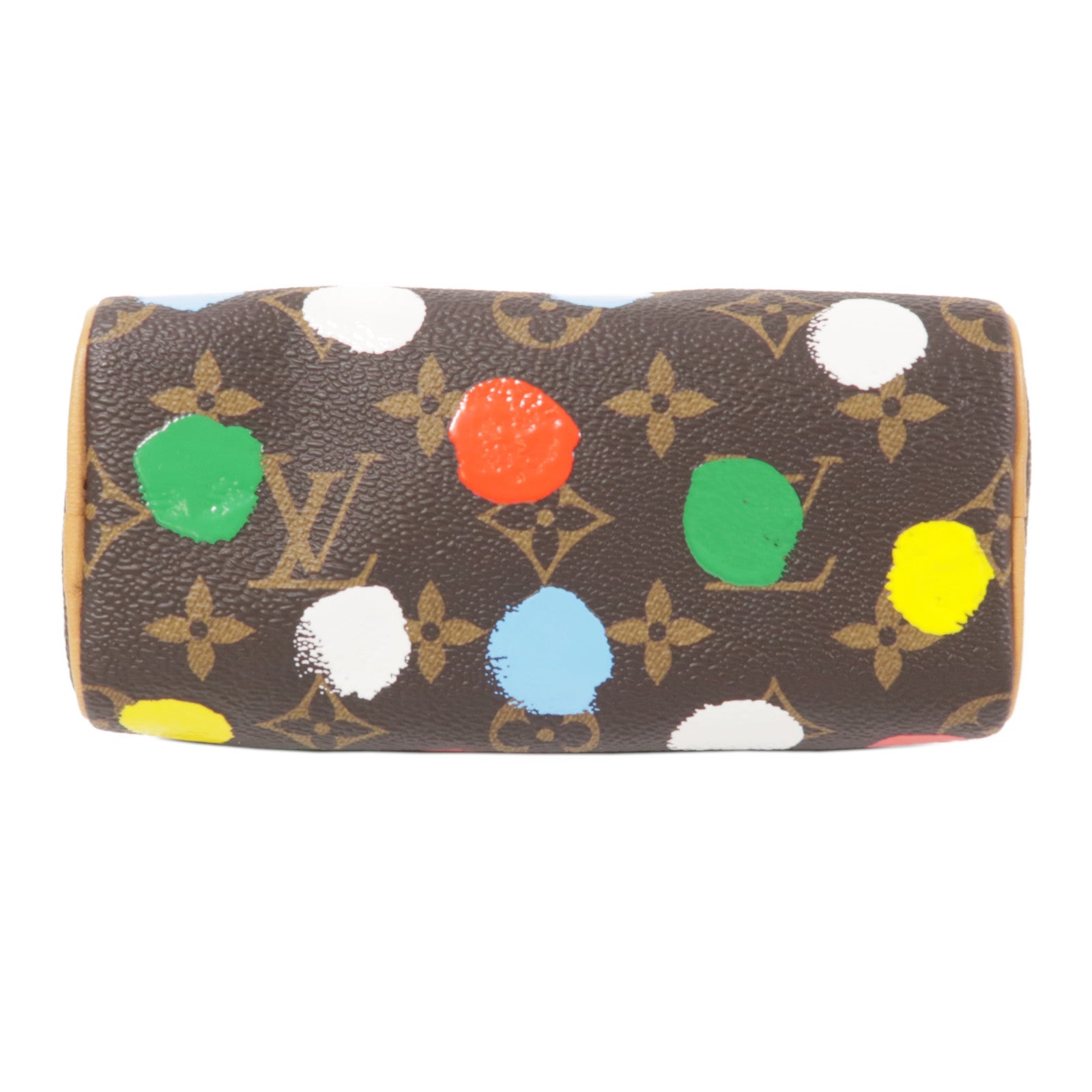 LOUIS VUITTON Monogram LVxYK Nano Speedy金扣手挽肩背兩用袋