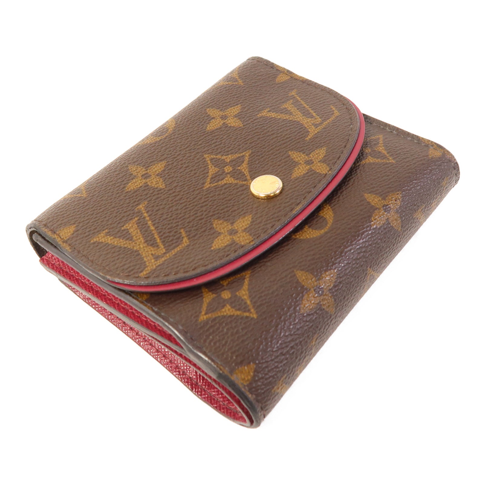 LOUIS VUITTON Monogram Ariane金扣錢包