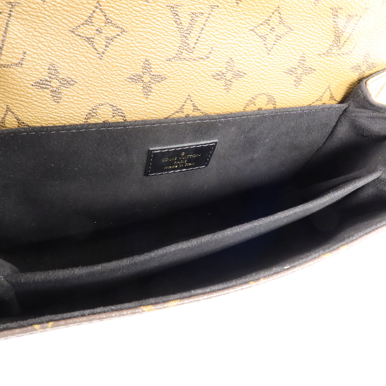 LOUIS VUITTON Monogram Reverse Pochette Metis手挽肩背兩用袋