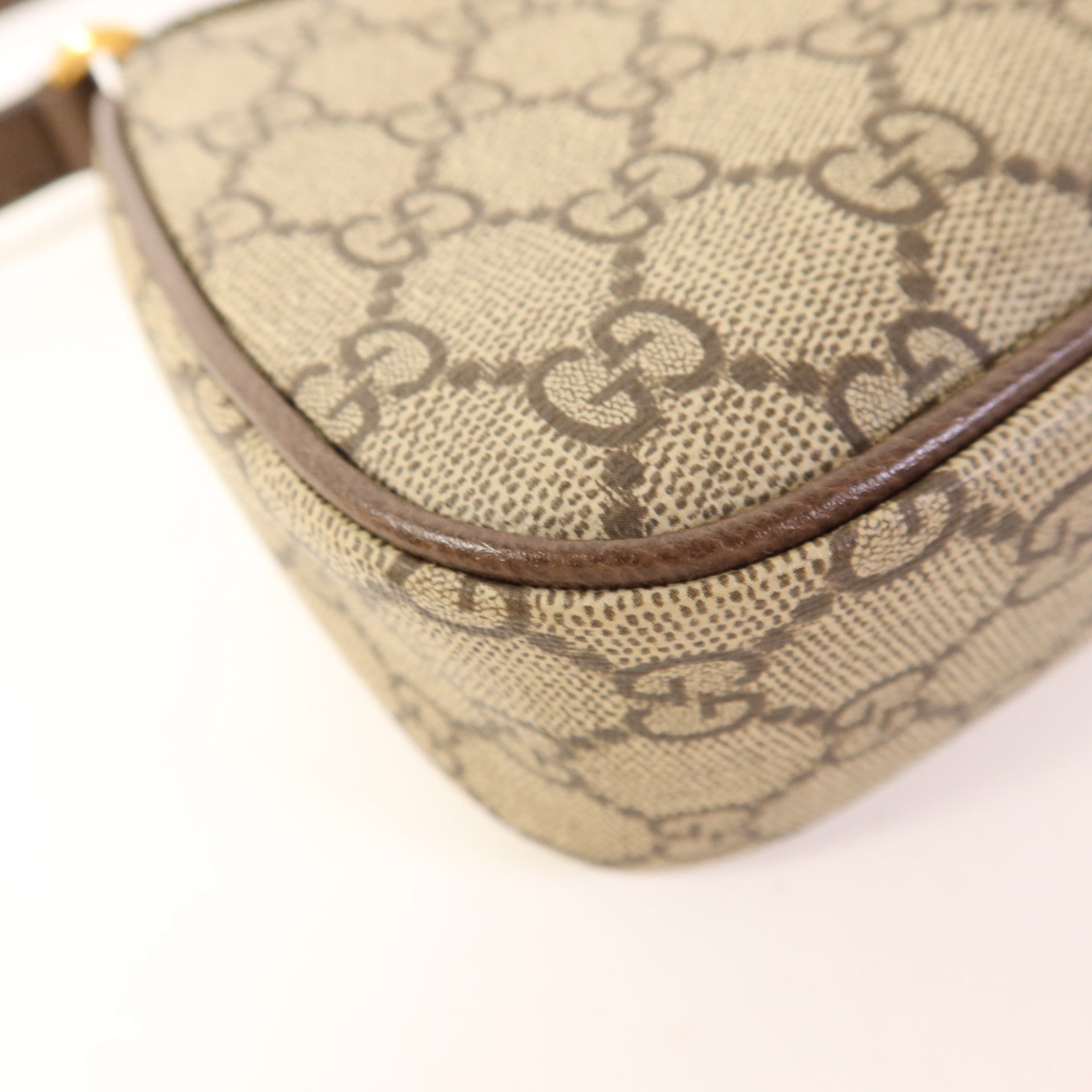 GUCCI 塗層帆布GG Supreme Ophidia Handbag金扣手挽袋